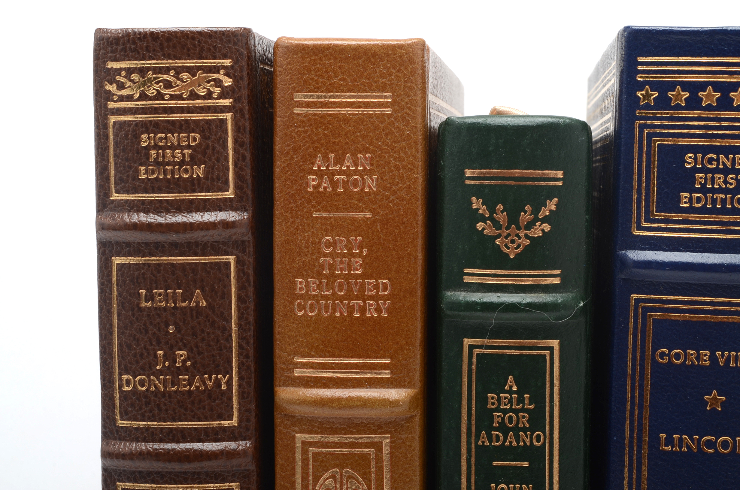 Signed Classic Literature including Vidal, Roth, and Paton