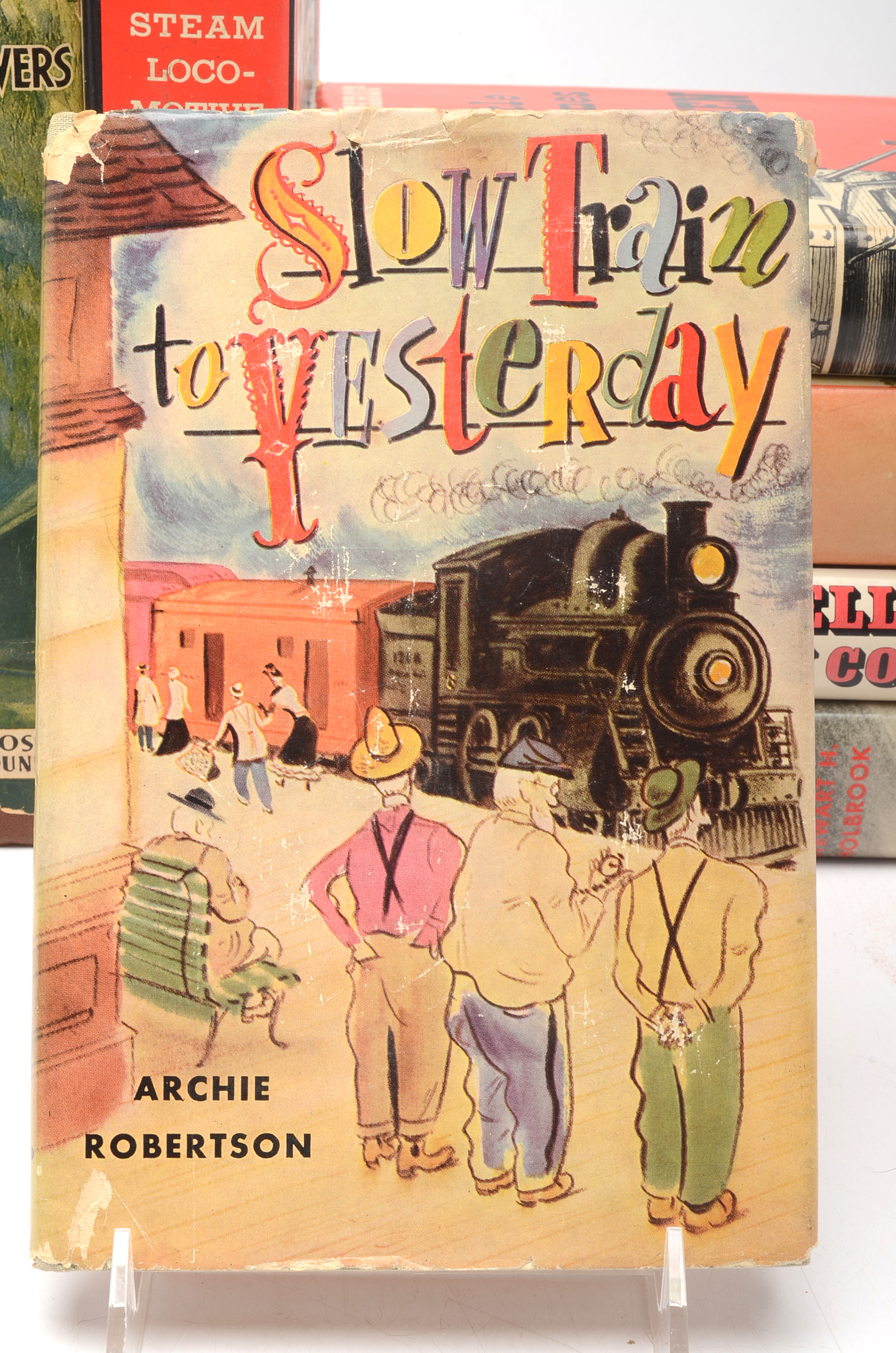 Vintage Railroad Hardcover Book Group