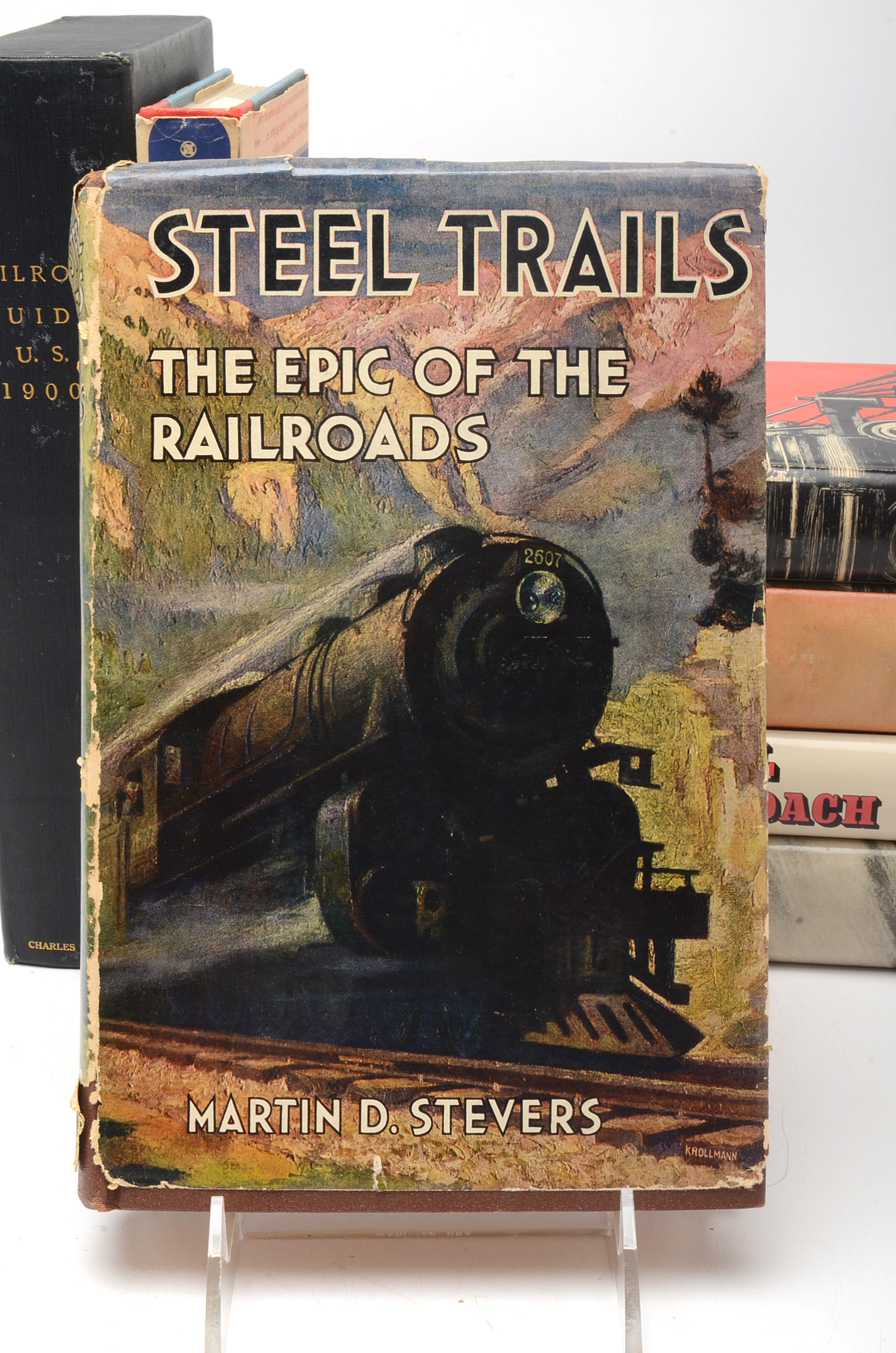 Vintage Railroad Hardcover Book Group