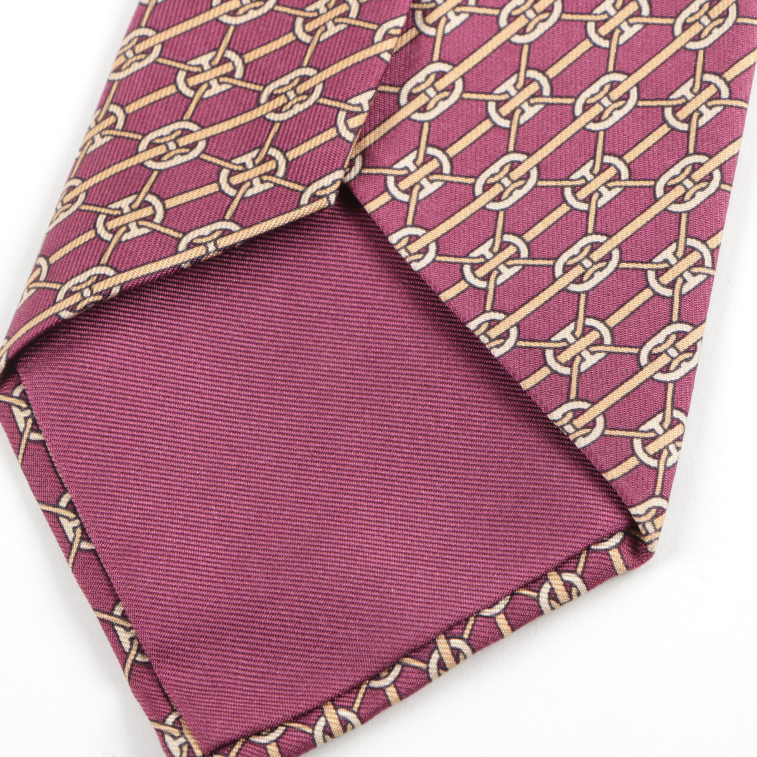 Vintage Hermès Silk Necktie