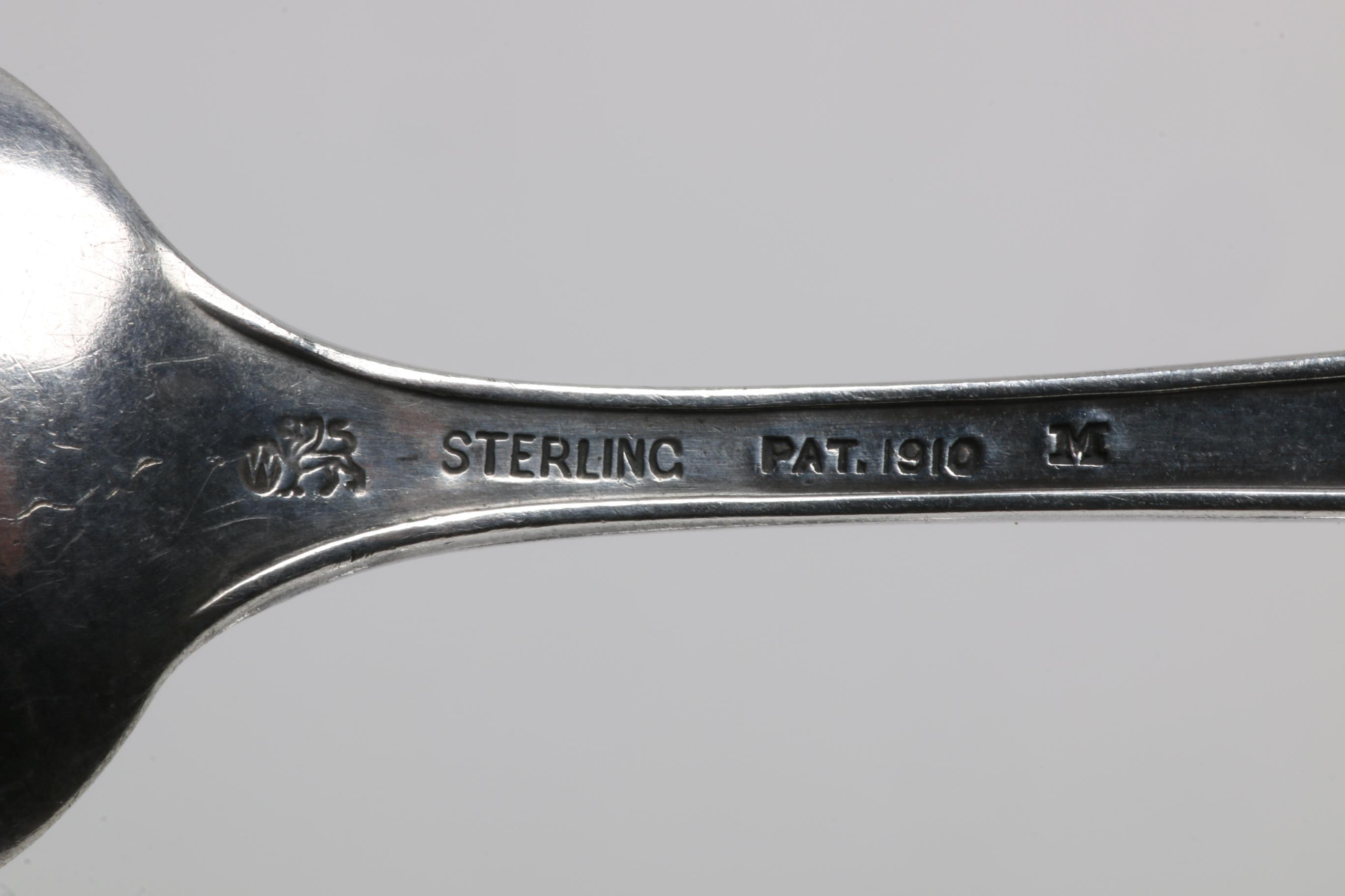 Whiting and International Silver Co. Sterling Silver Spoons