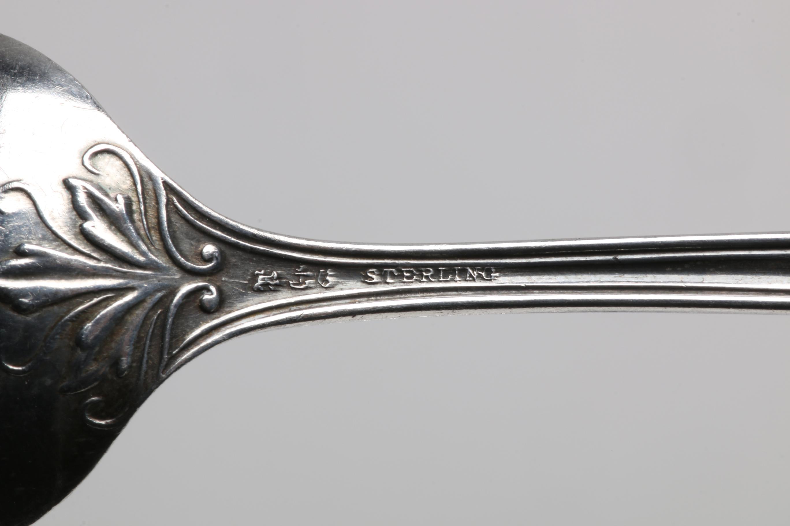 Whiting and International Silver Co. Sterling Silver Spoons