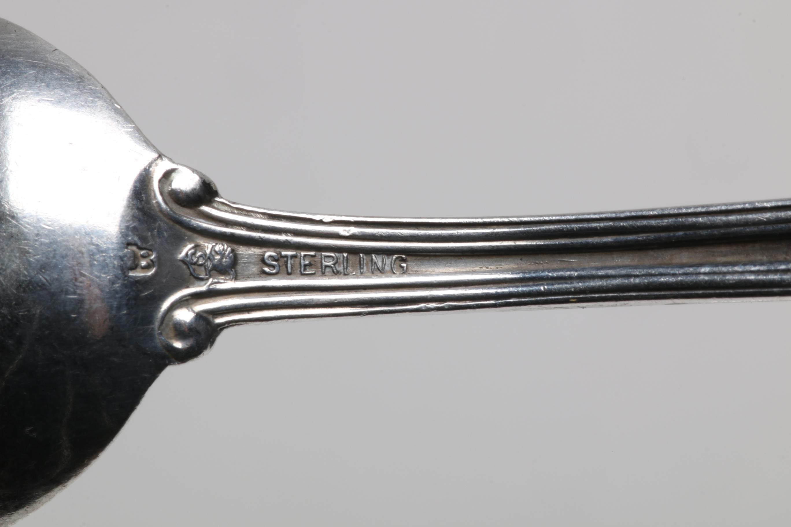 Whiting and International Silver Co. Sterling Silver Spoons