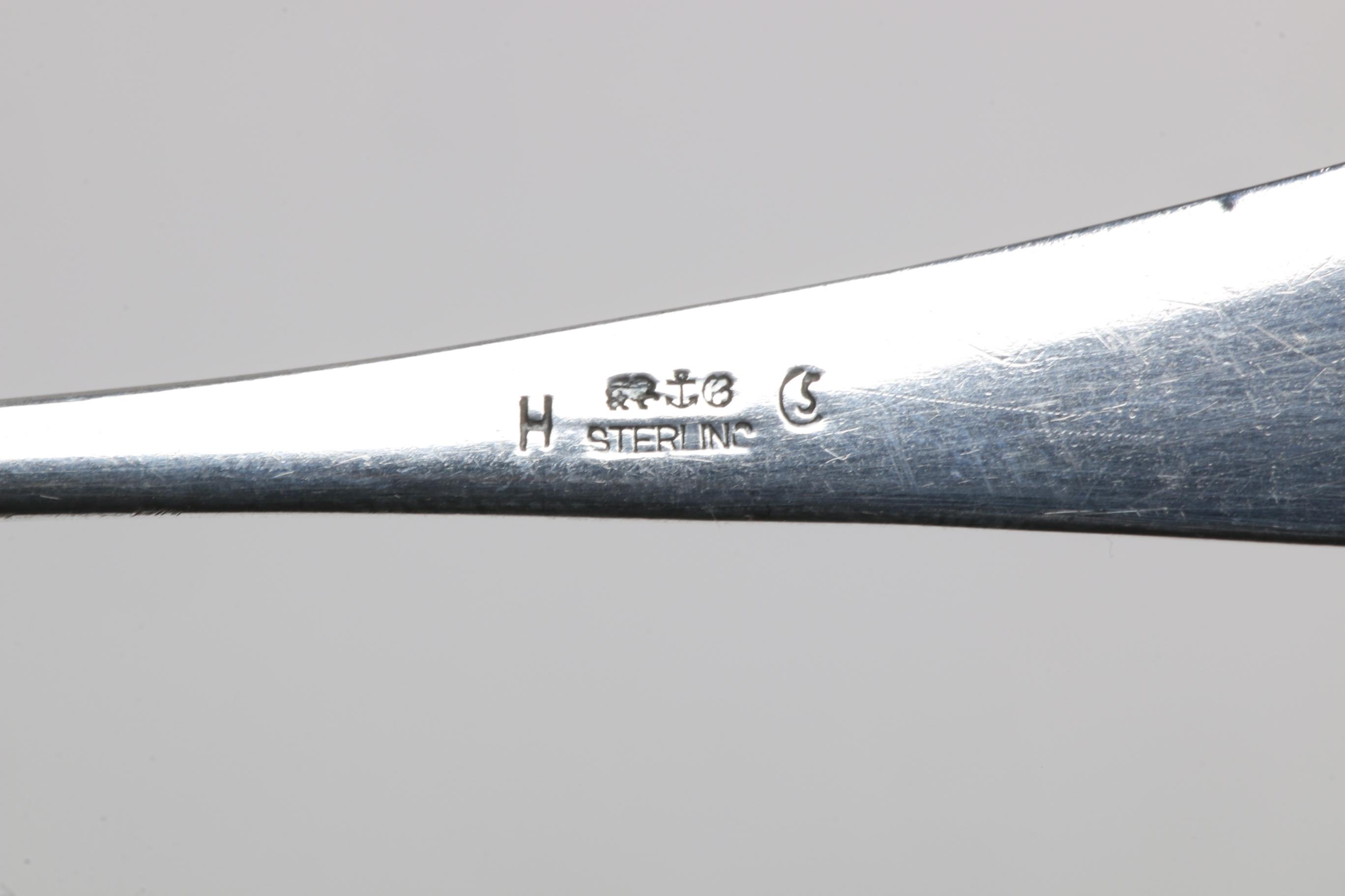 Whiting and International Silver Co. Sterling Silver Spoons