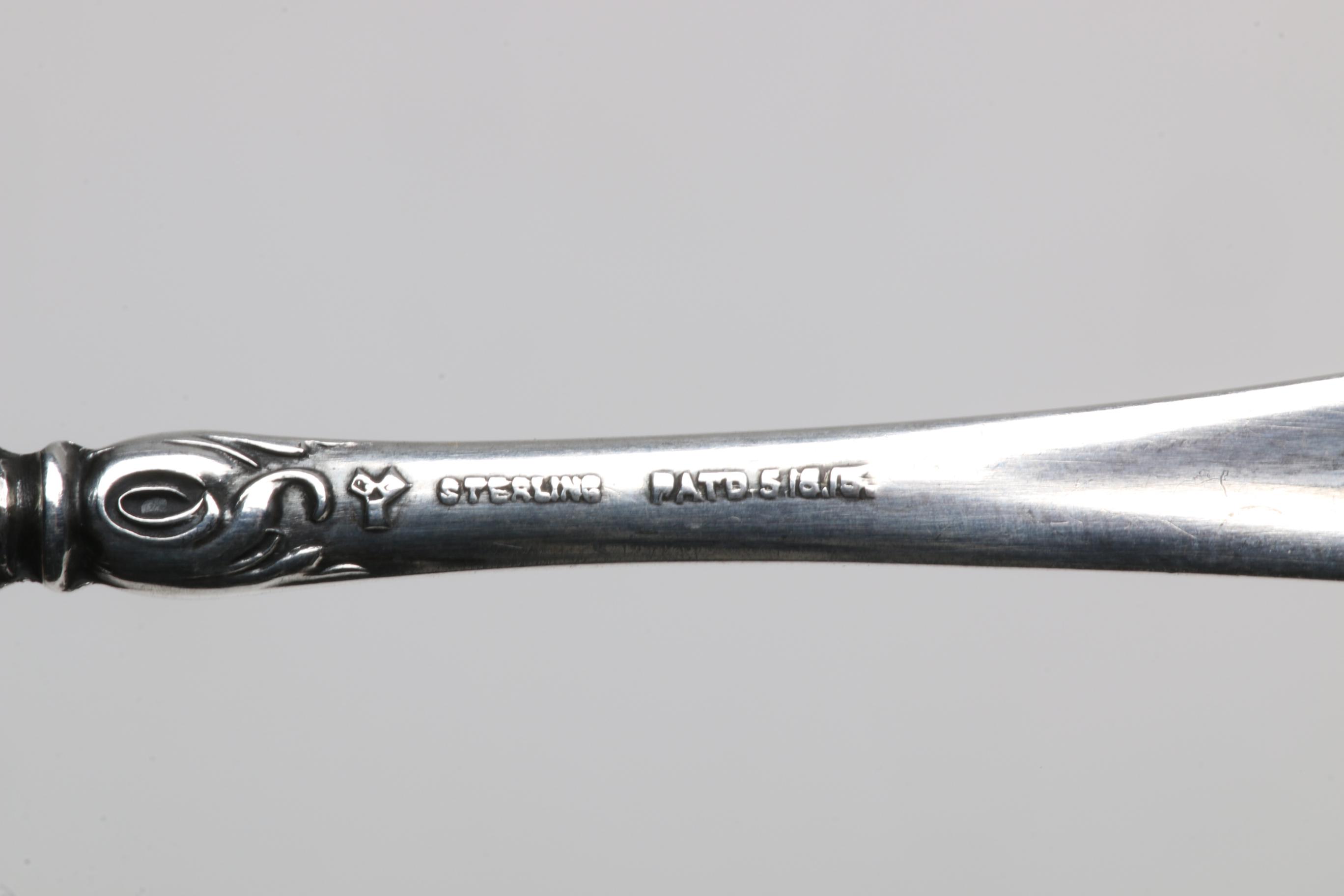 Whiting and International Silver Co. Sterling Silver Spoons