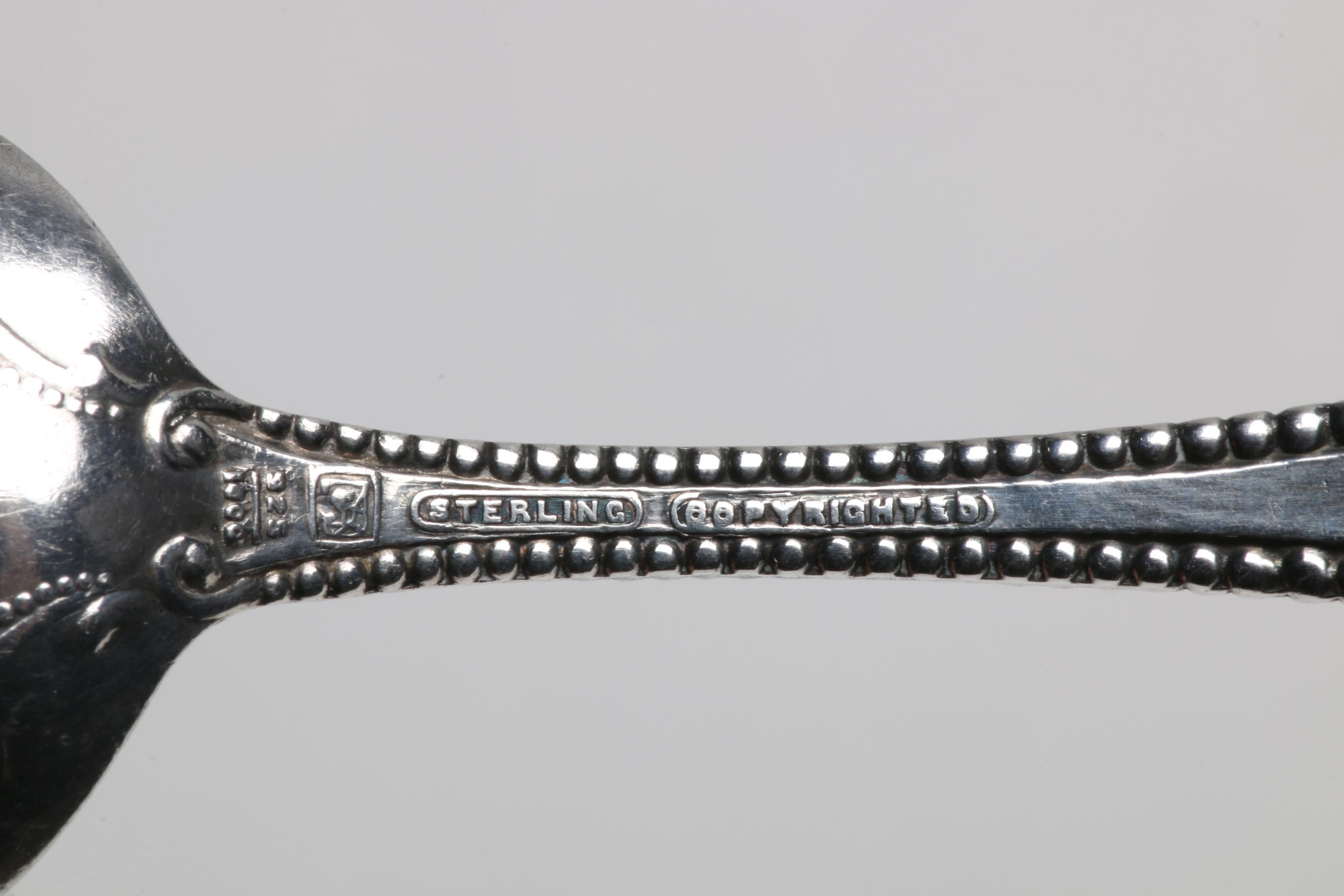 Whiting and International Silver Co. Sterling Silver Spoons