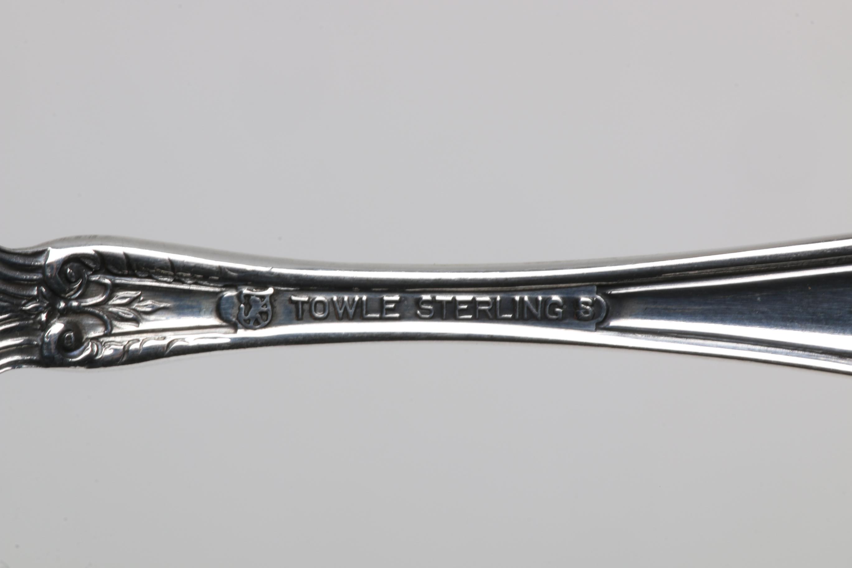 Whiting and International Silver Co. Sterling Silver Spoons