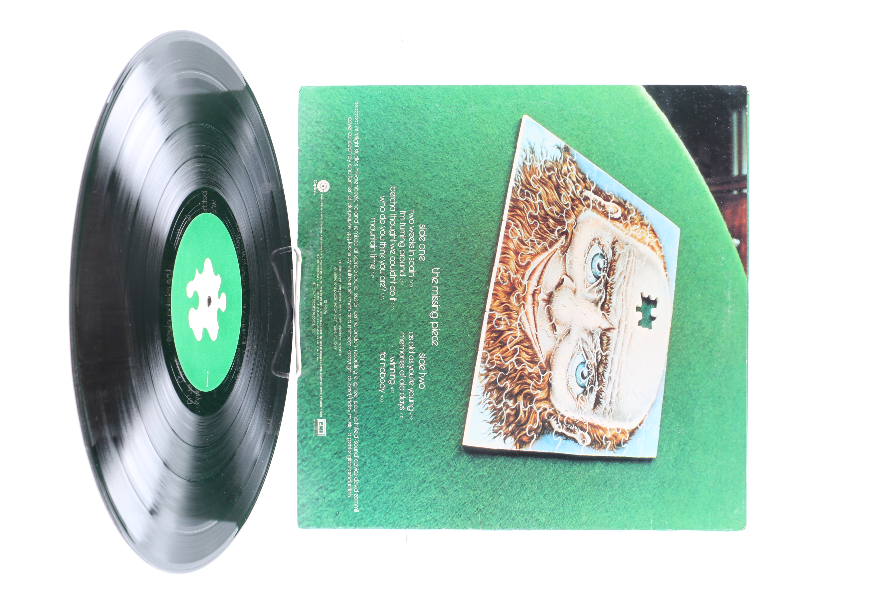 Gentle Giant LPs Including "The Missing Piece" and "Interview"