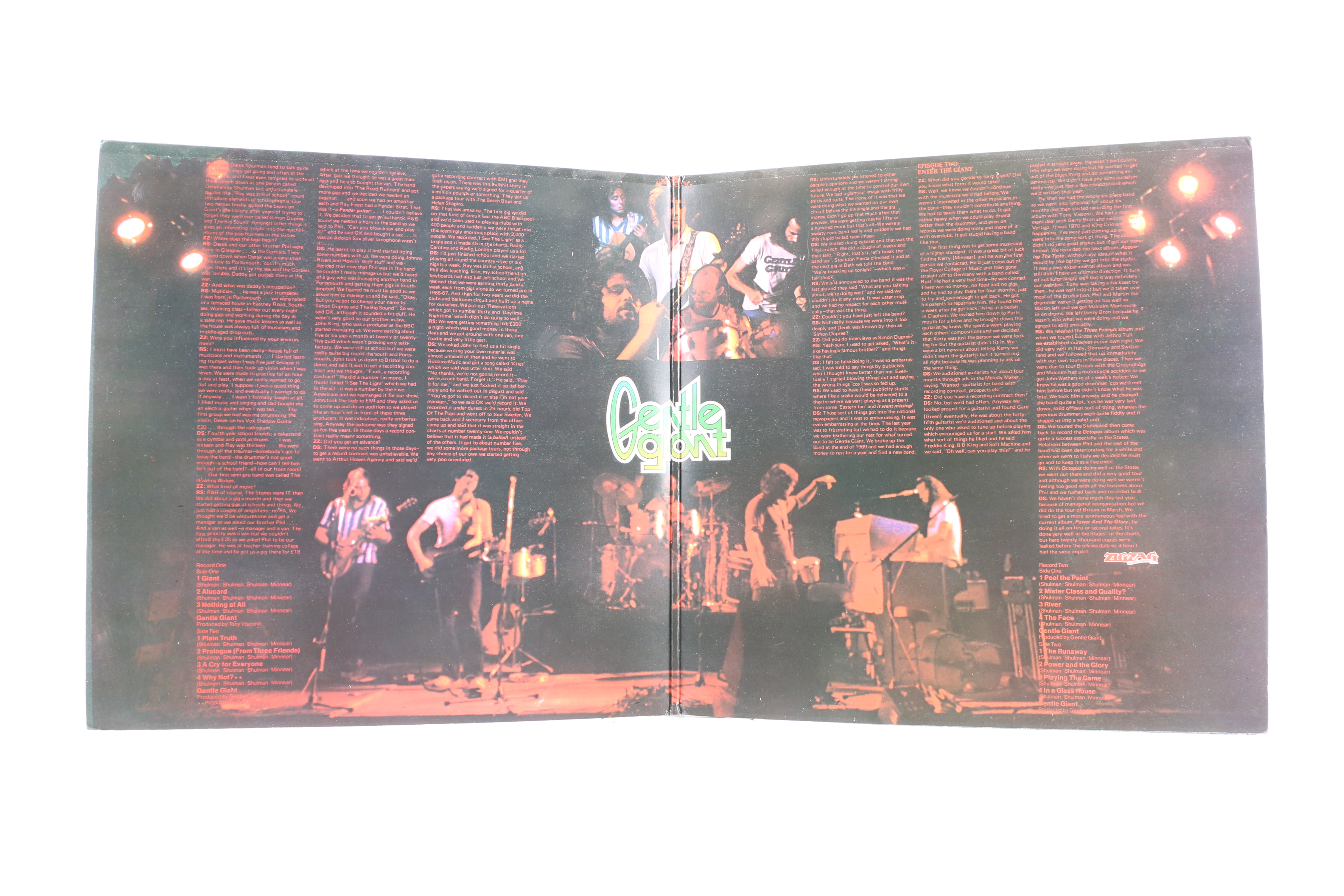 Gentle Giant LPs Including "The Missing Piece" and "Interview"