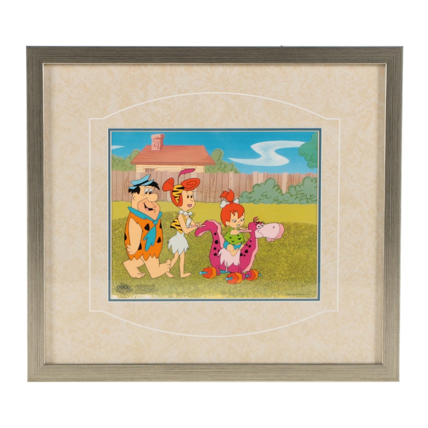 Limited Edition Animation Cel of "The Flintstones"