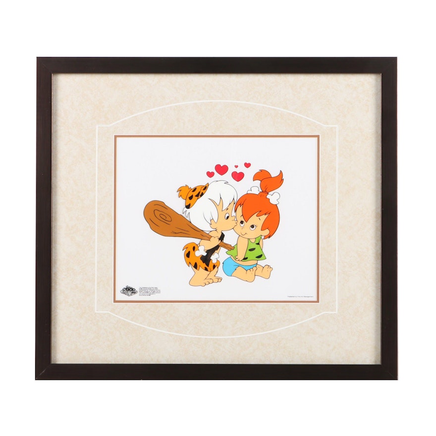 Limited Edition Animation Cel of Characters from "The Flintstones"