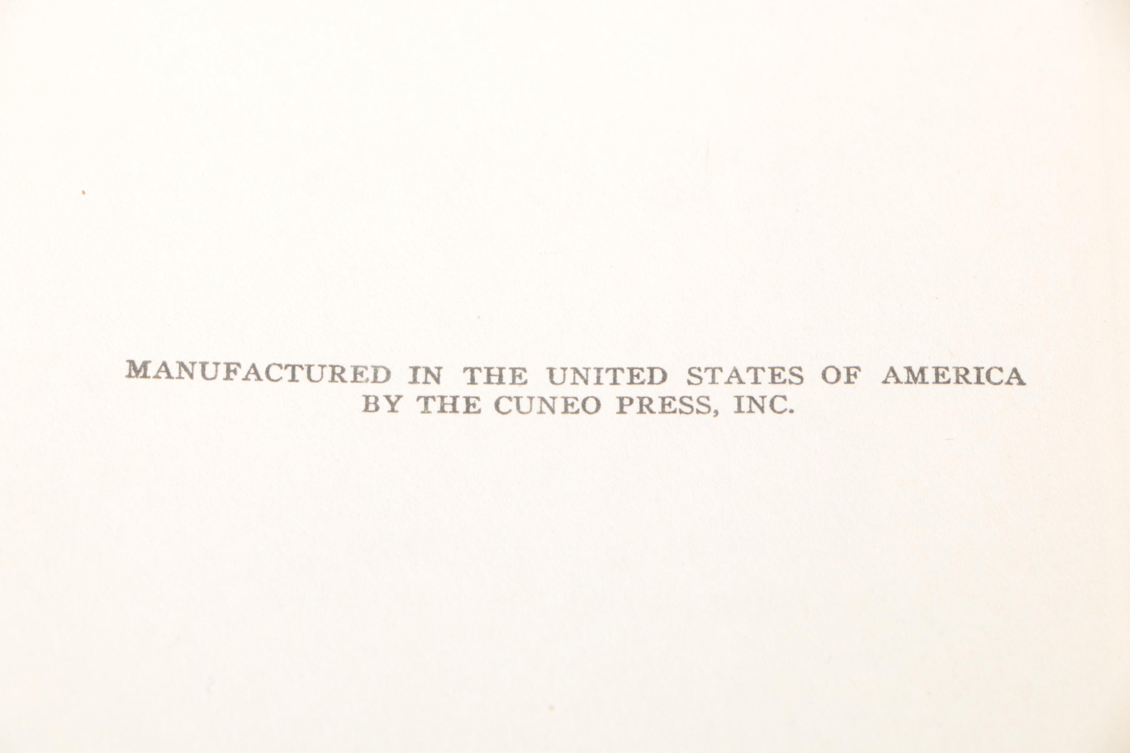 Three Volumes of "World's Greatest Literature"