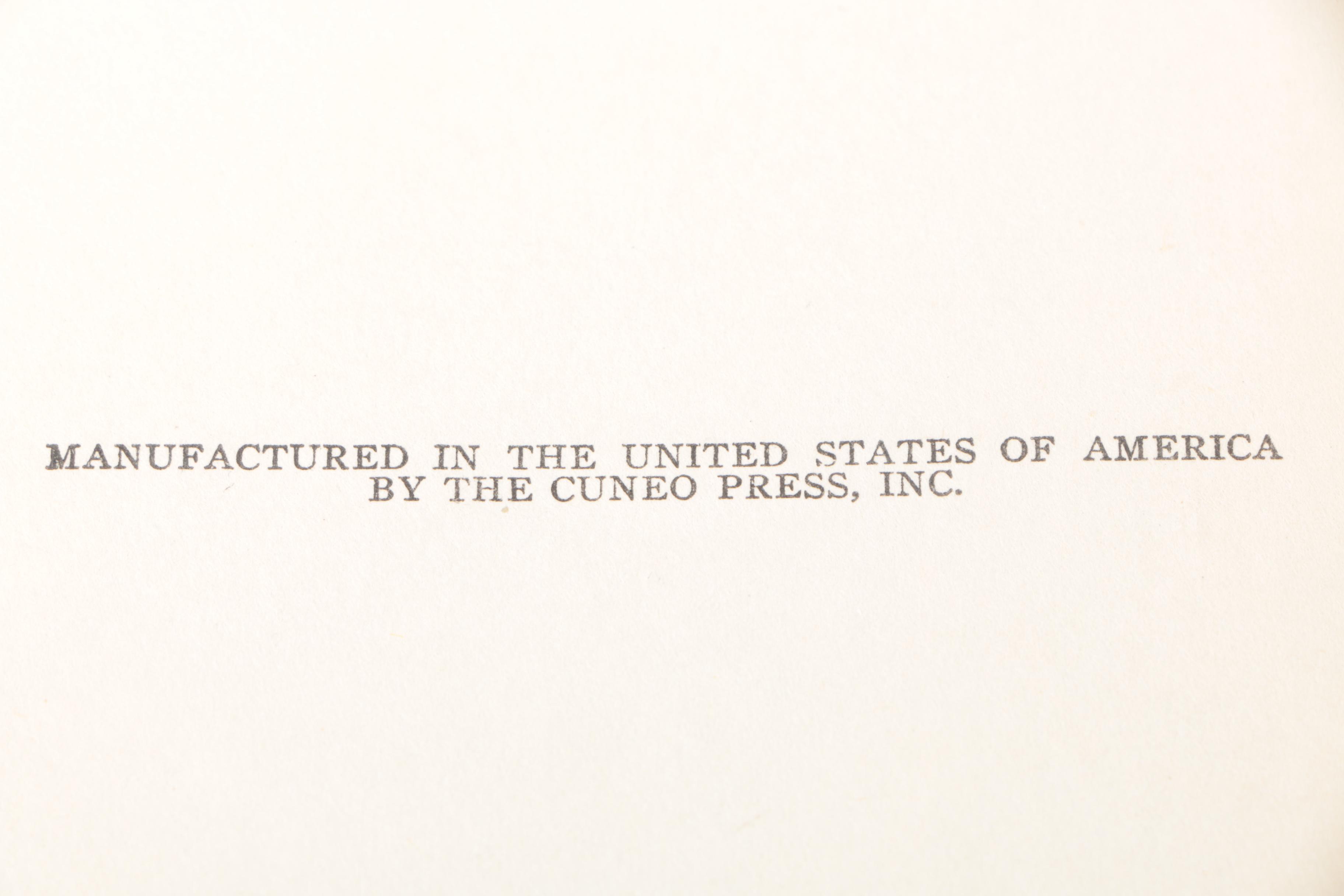 Three Volumes of "World's Greatest Literature"