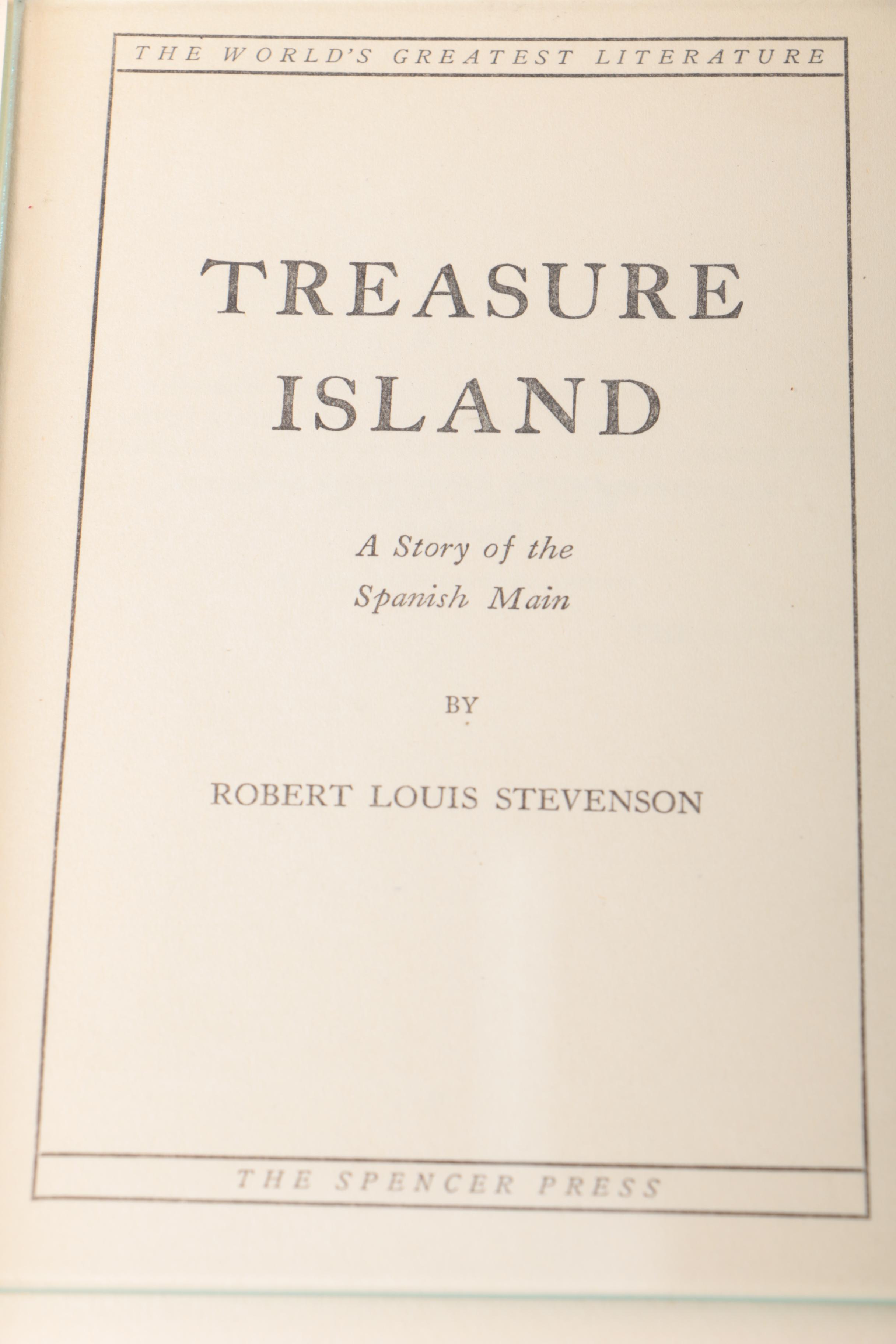 Three Volumes of "World's Greatest Literature"