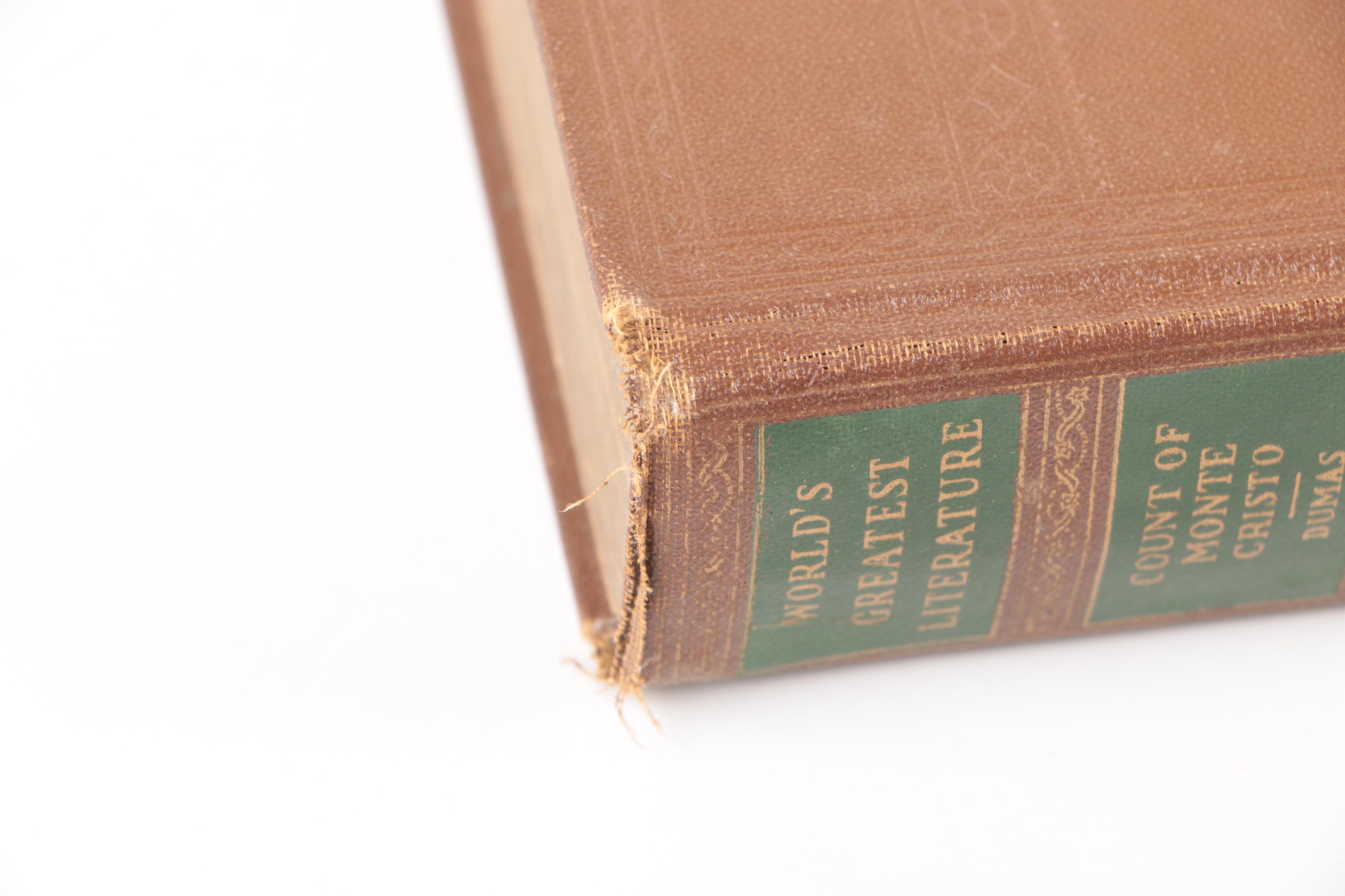 Three Volumes of "World's Greatest Literature"