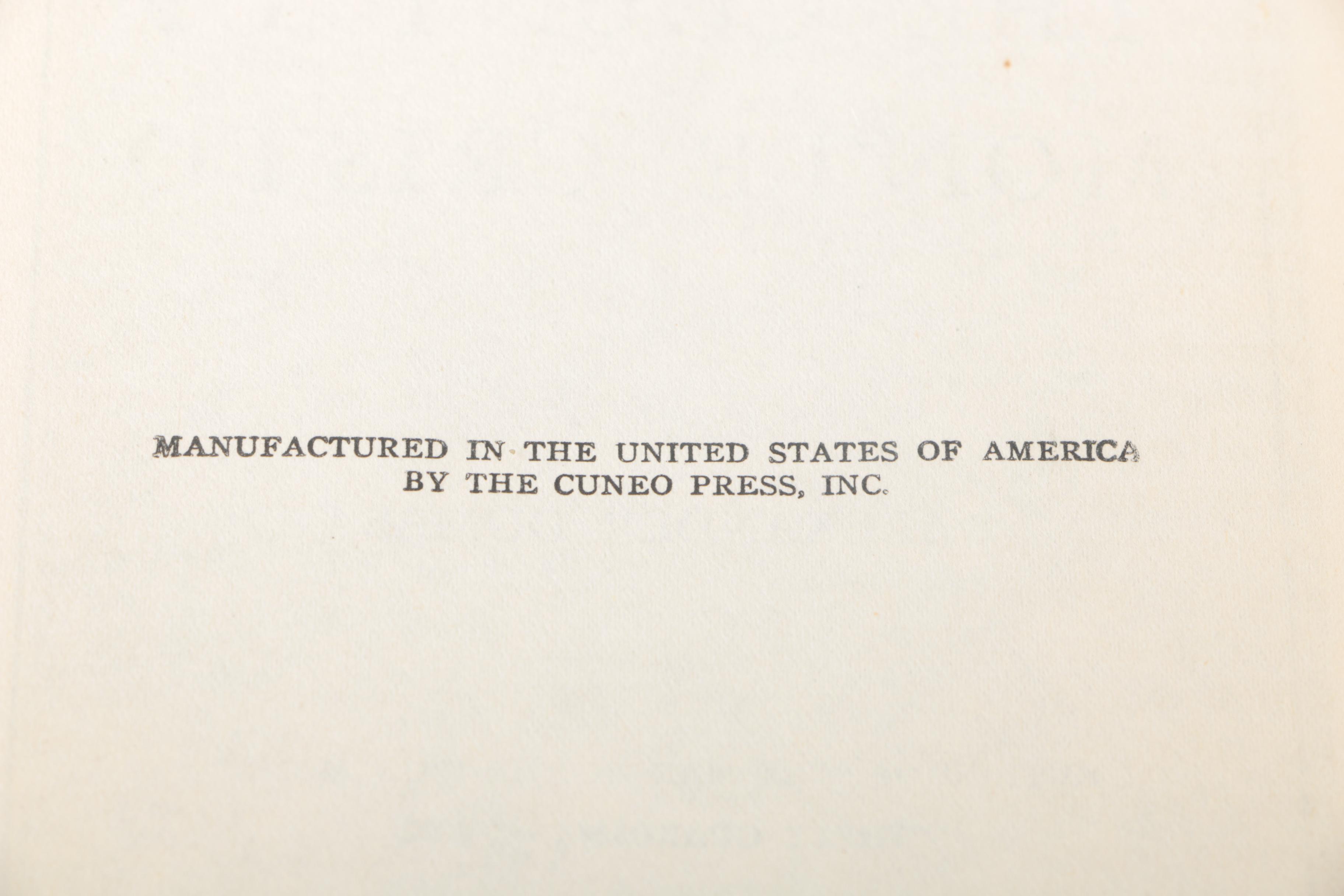 Three Volumes of "World's Greatest Literature"