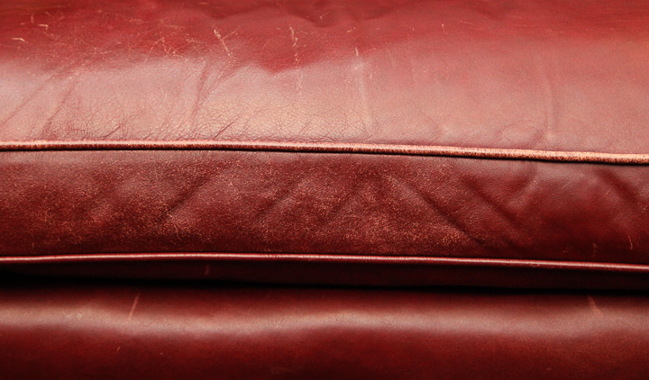 Vintage Leather Wingback Chairs by Old Hickory Tannery