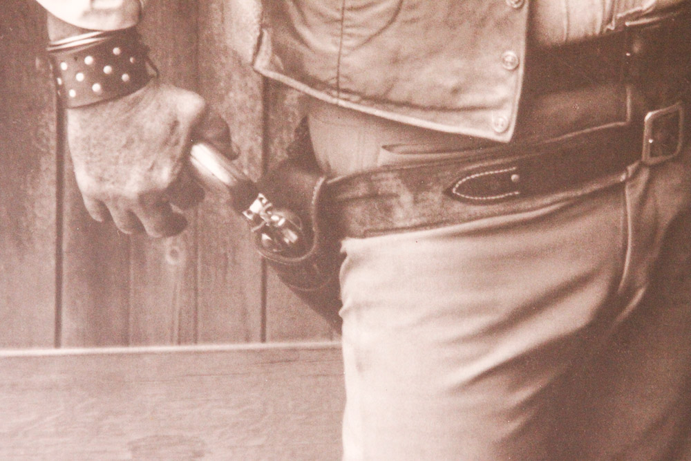 Framed Offset Lithograph John Wayne "The Cowboys" Poster