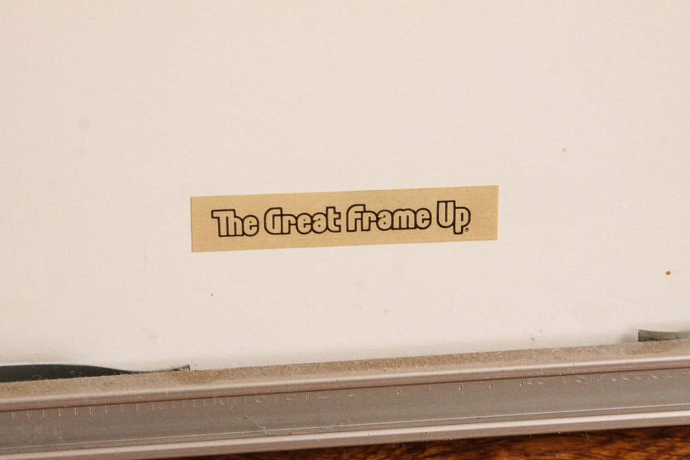 Walker 1982 Graphite Drawing on Paper of Roadside Cafe