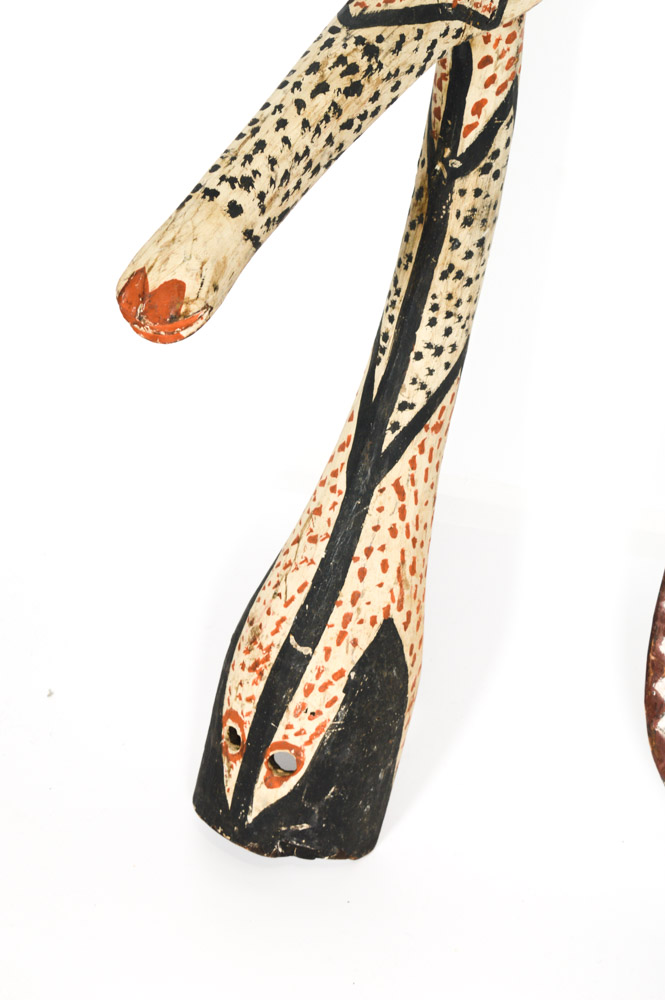 Southern Bwa Owl Mask and Northern Kurumba Adoné Headdress