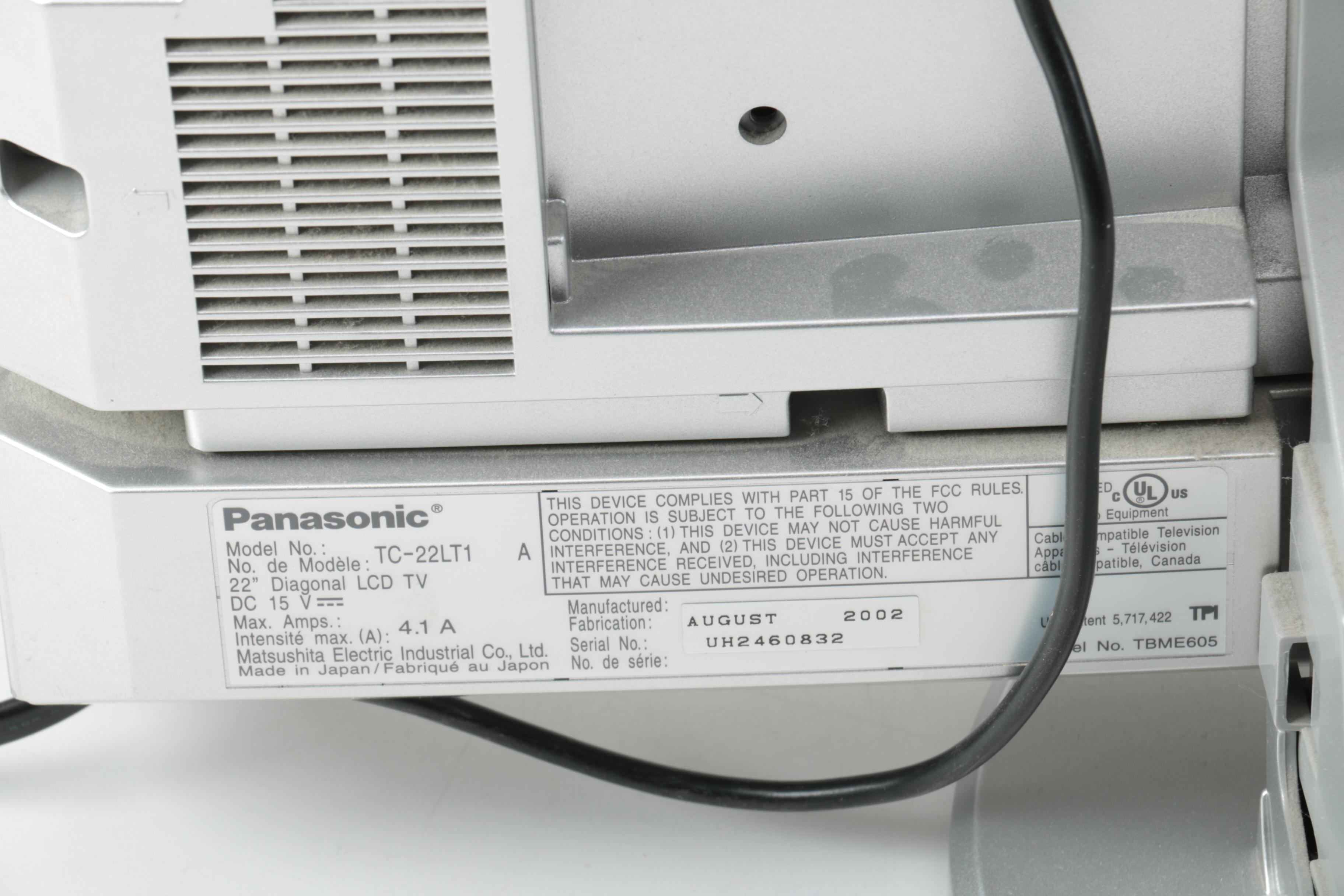 Panasonic 22" LCD TV