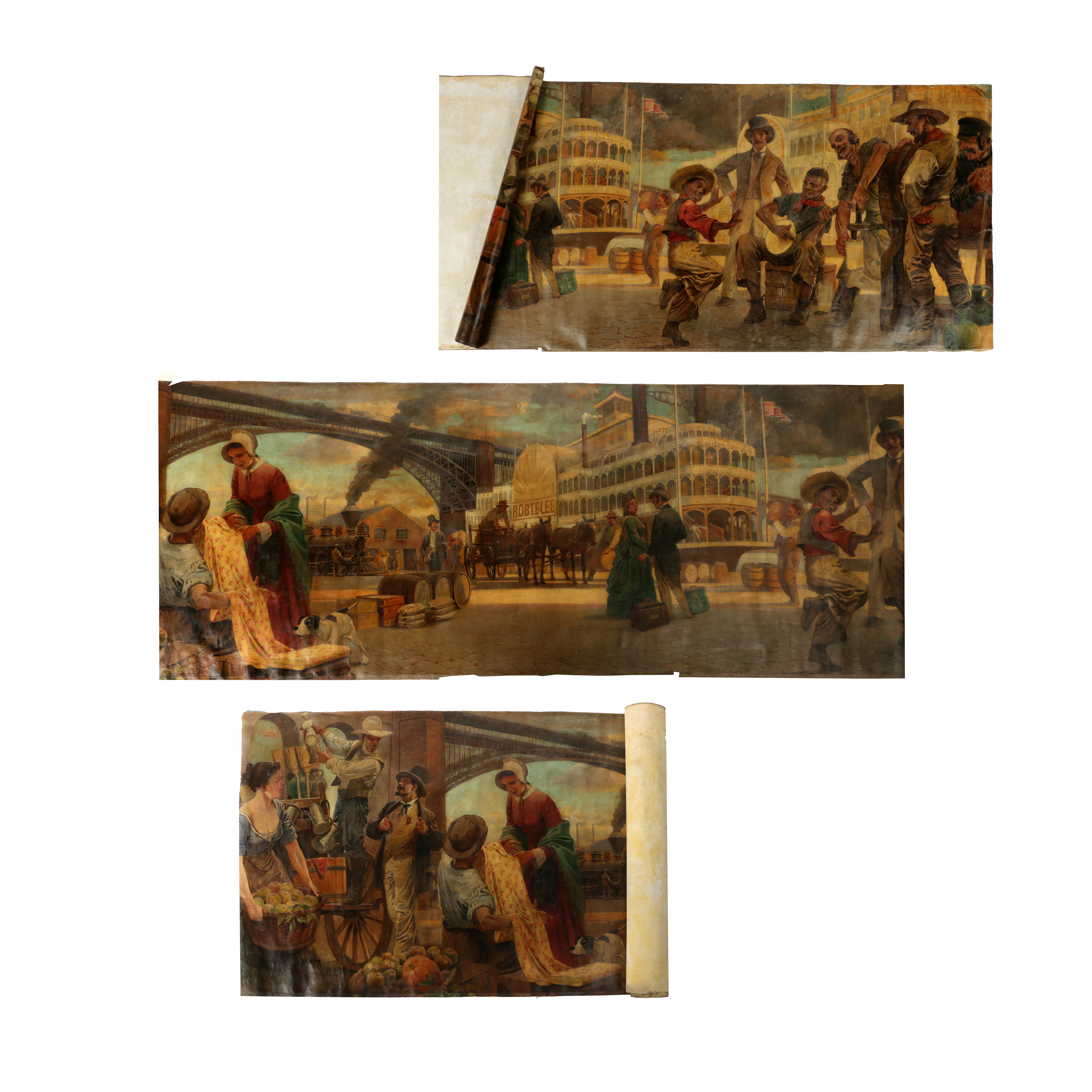 Andrew Karoly and Louis Szanto Monumental St. Louis Mural