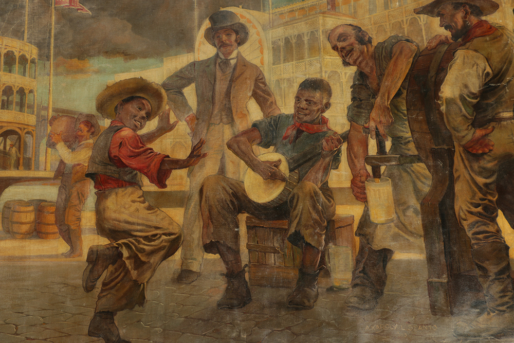 Andrew Karoly and Louis Szanto Monumental St. Louis Mural