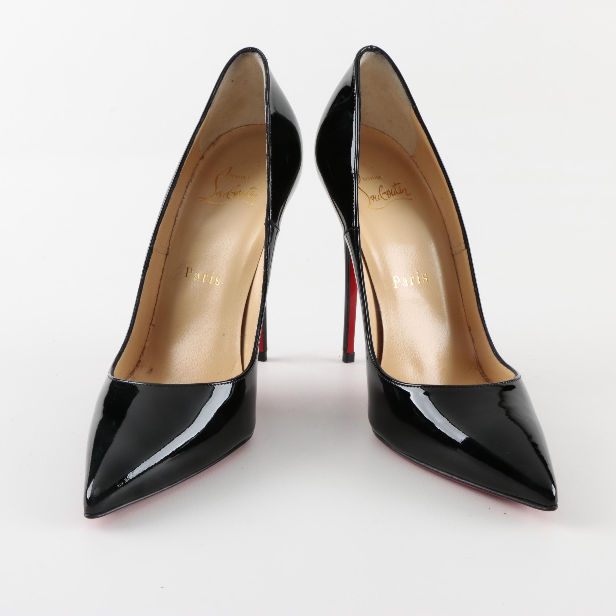 Christian Louboutin So Kate 120 Patent Leather Pumps