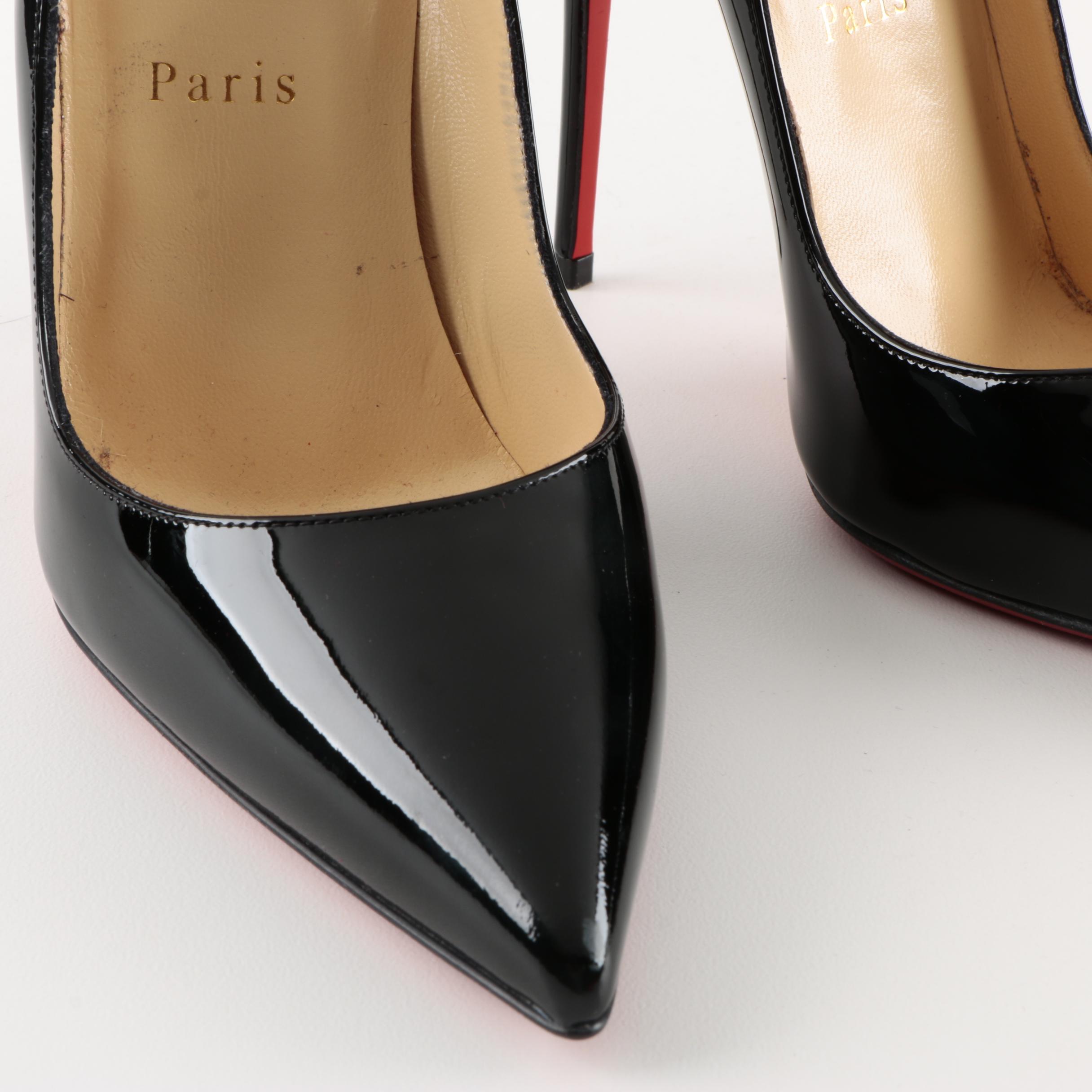 Christian Louboutin So Kate 120 Patent Leather Pumps