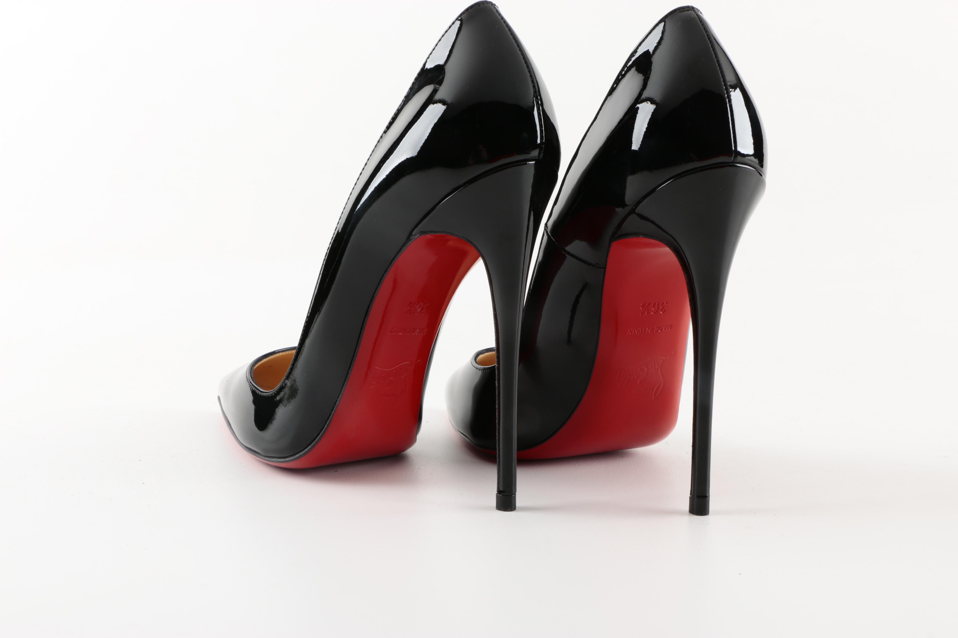 Christian Louboutin So Kate 120 Patent Leather Pumps