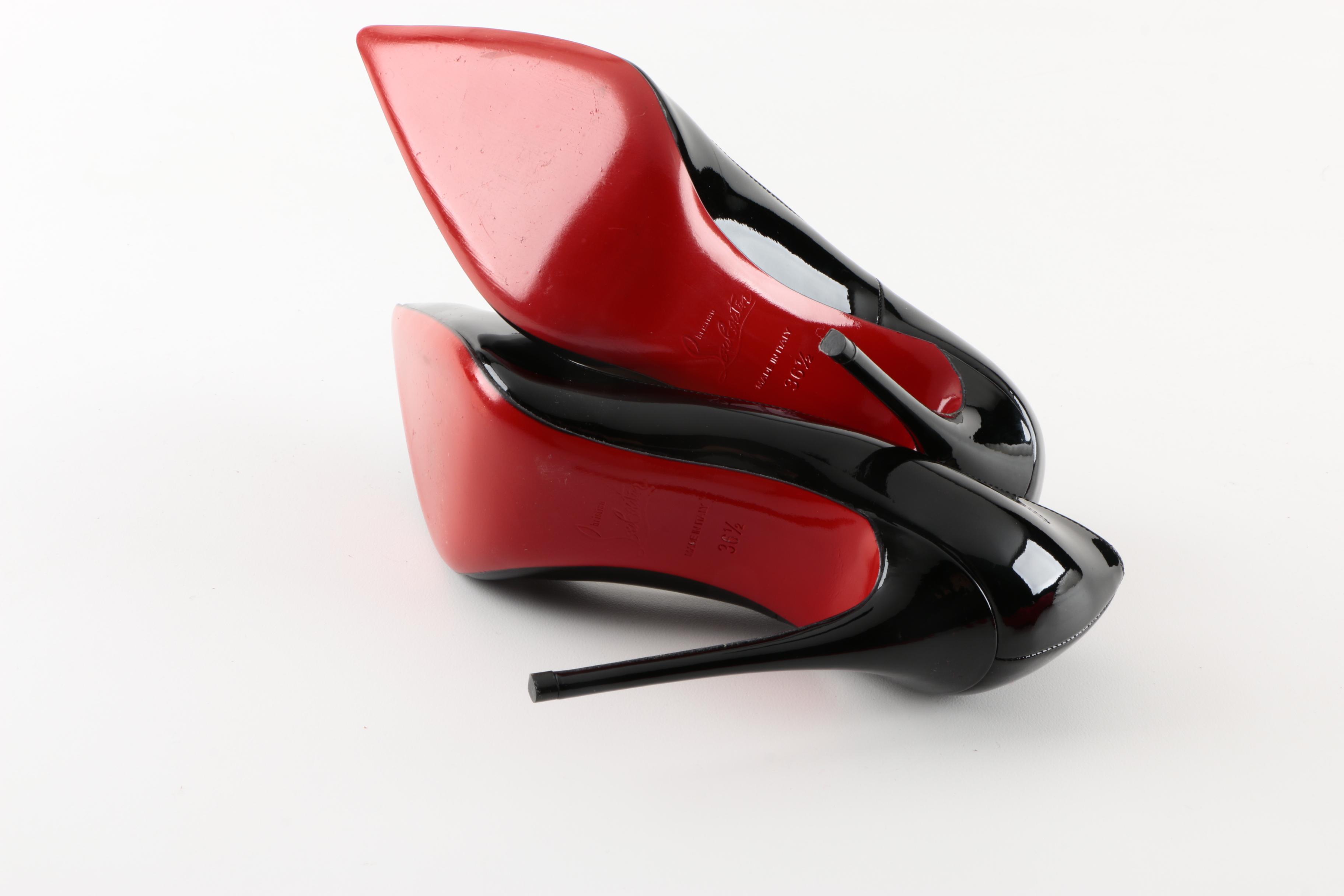 Christian Louboutin So Kate 120 Patent Leather Pumps