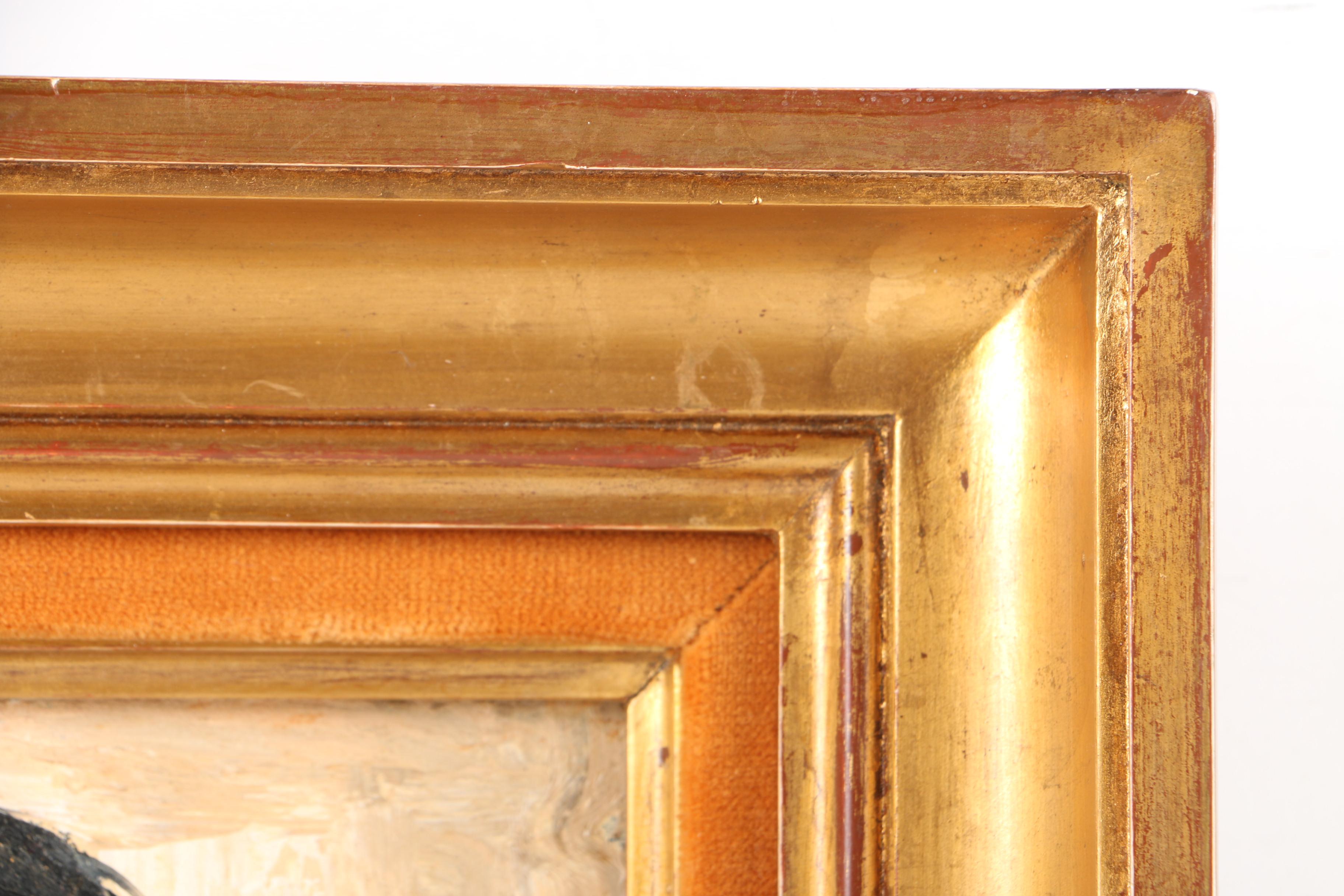 Etienne Roth Oil Painting on Canvas of Portrait