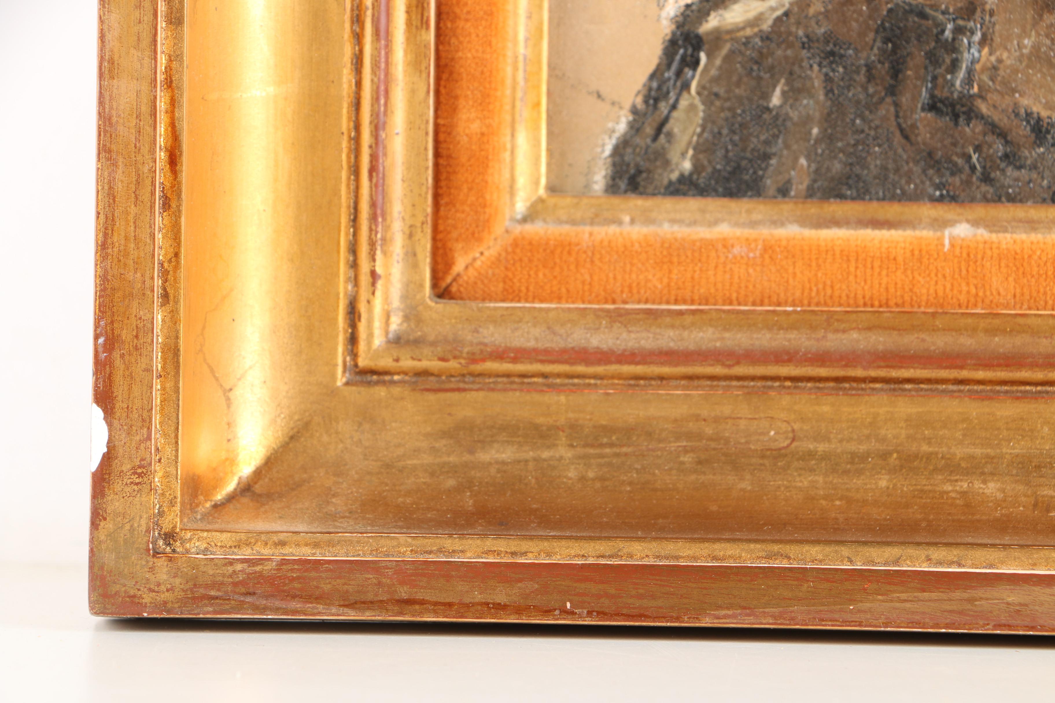 Etienne Roth Oil Painting on Canvas of Portrait