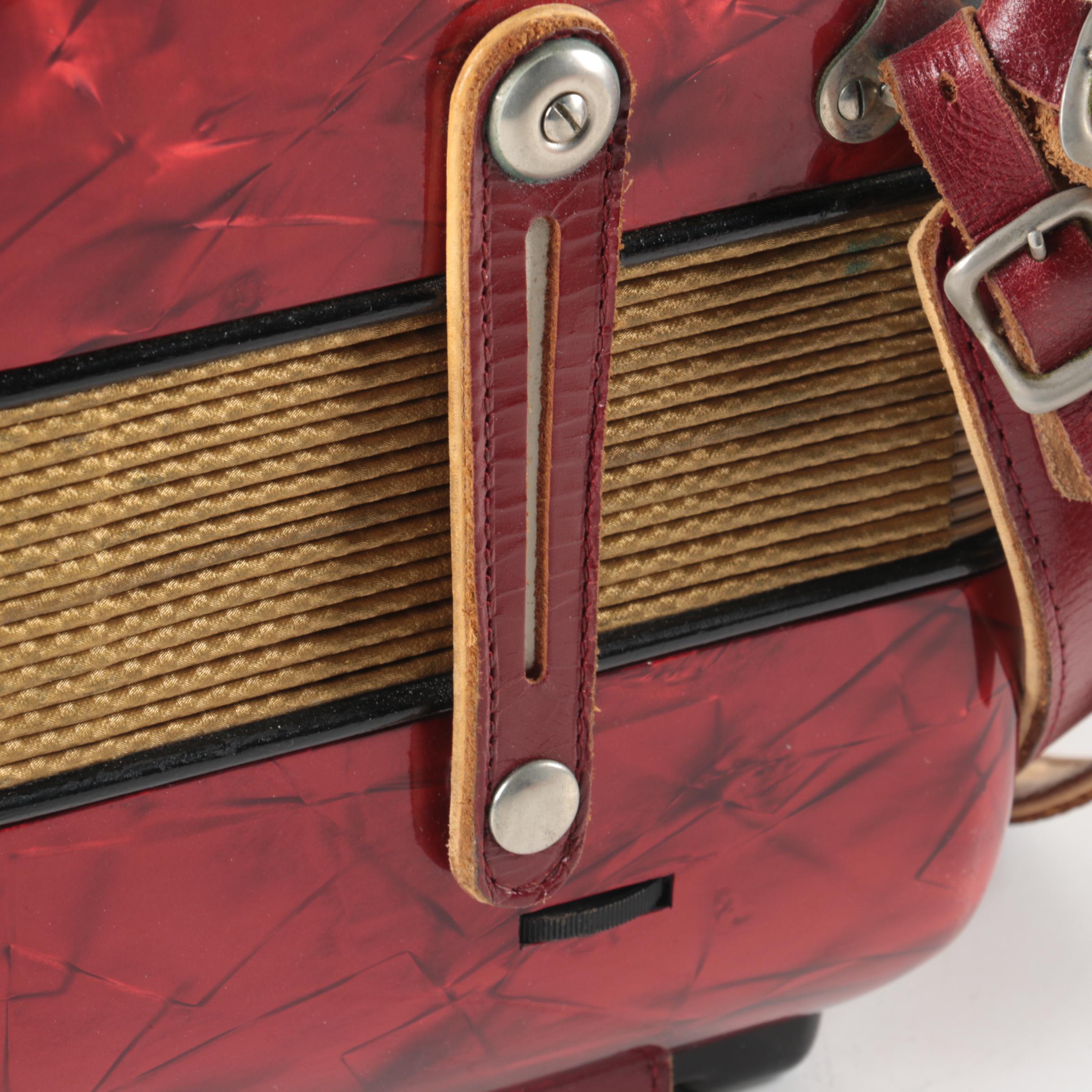 Hohner Concerto II Accordion with Case and Sheet Music