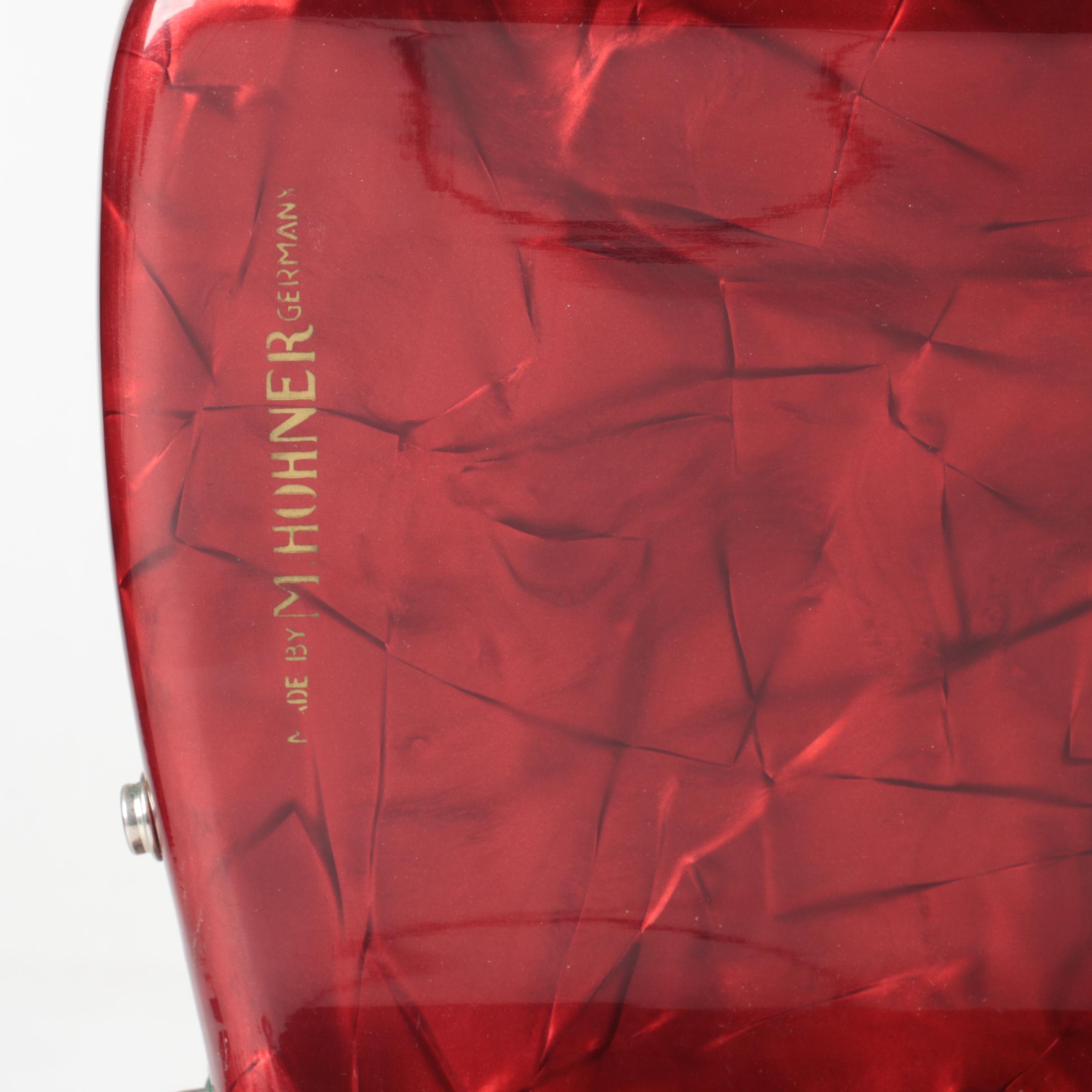 Hohner Concerto II Accordion with Case and Sheet Music