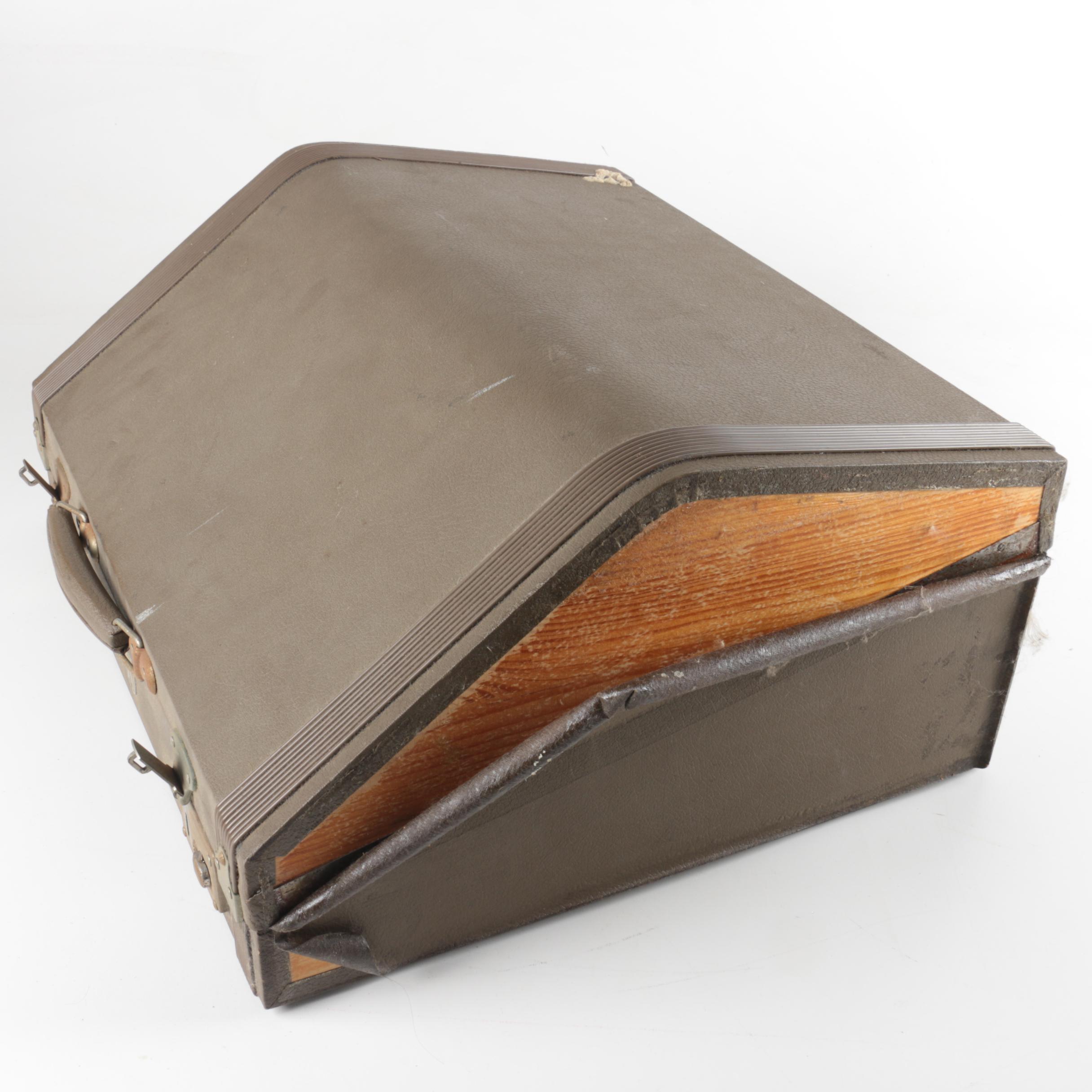 Hohner Concerto II Accordion with Case and Sheet Music