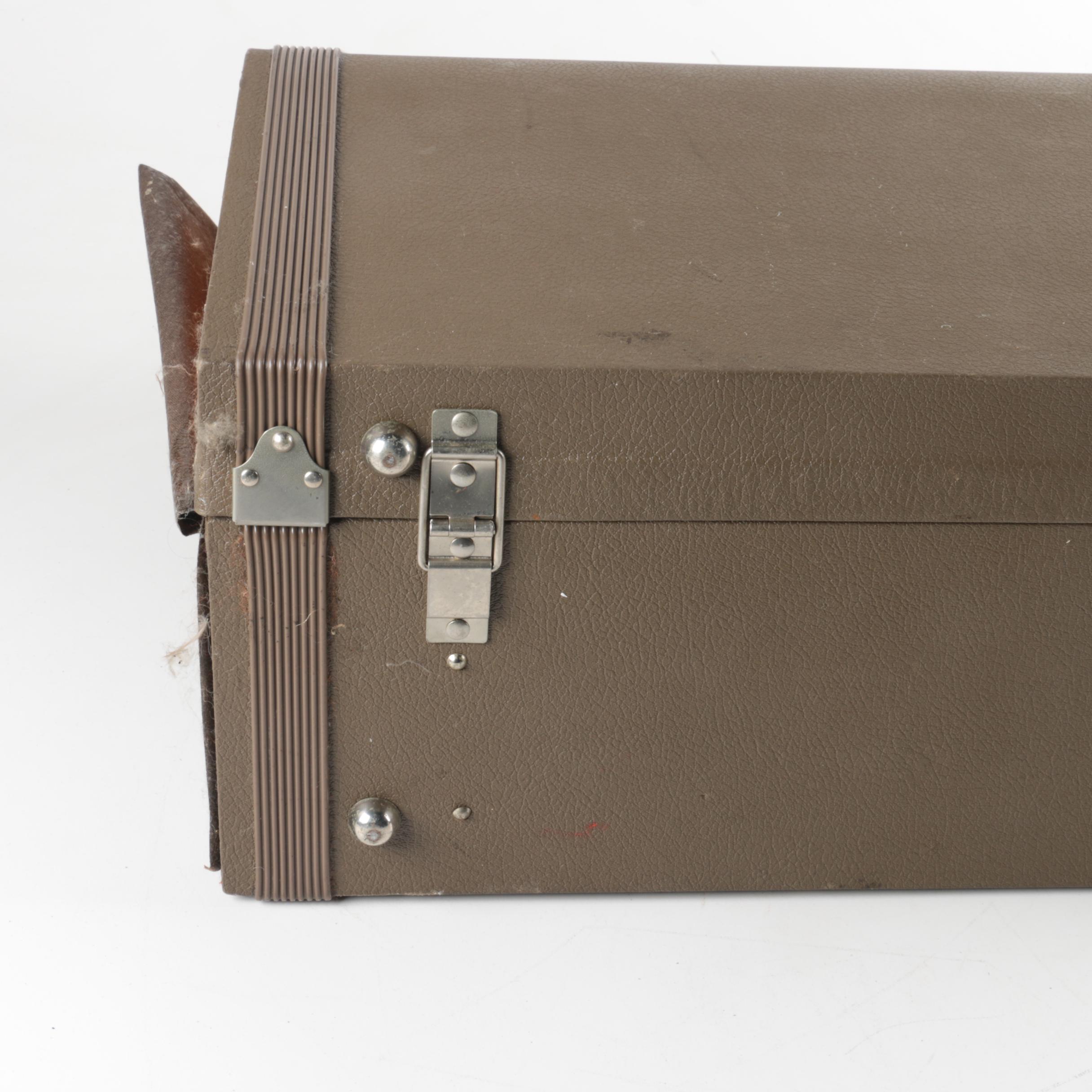 Hohner Concerto II Accordion with Case and Sheet Music