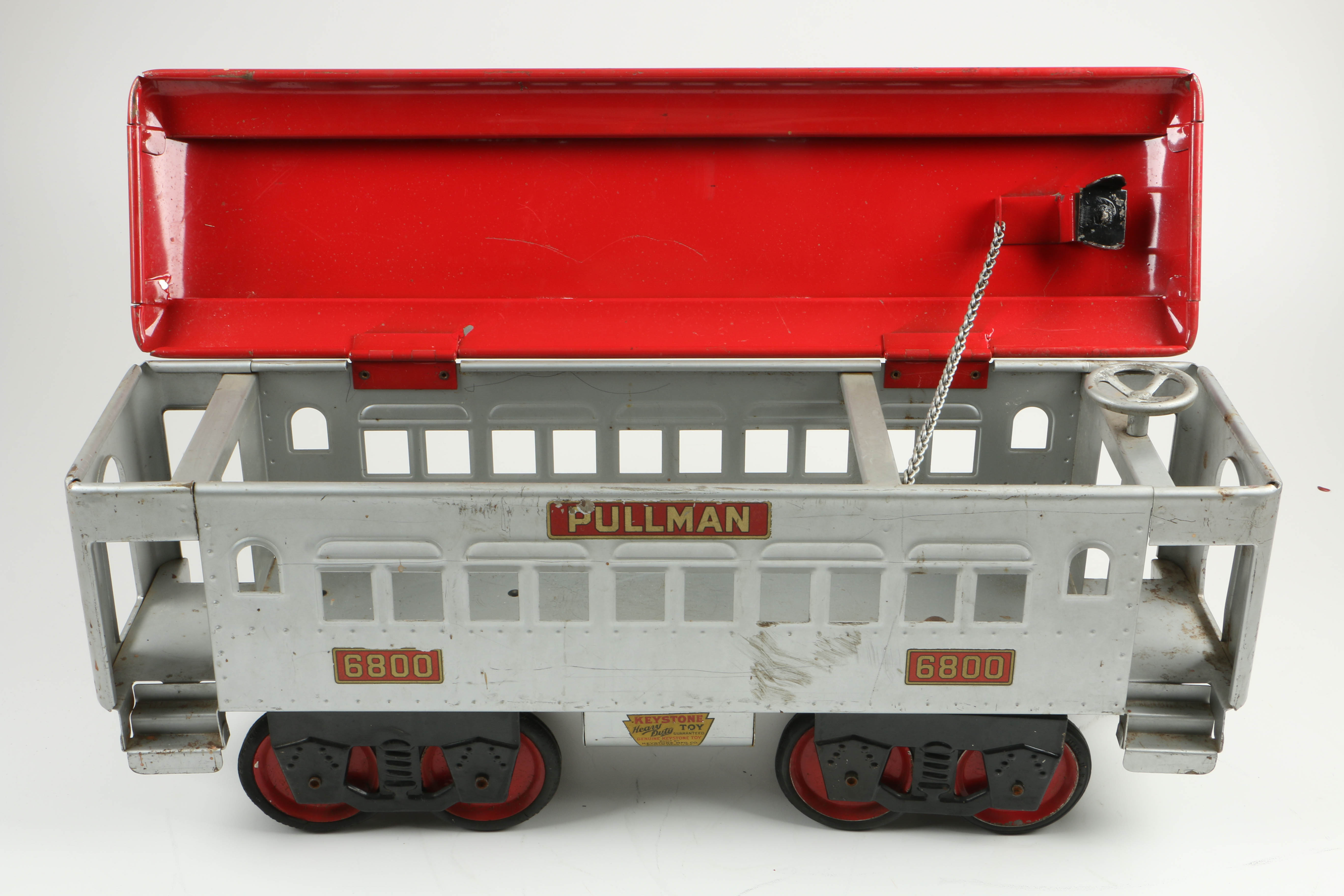 Keystone MFG Co. Pressed Steel Ride-On Toy Pullman #6800