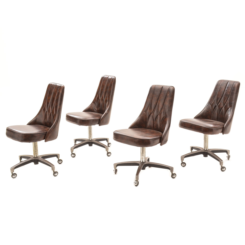 Collection of Vintage Side Chairs by Chromcraft