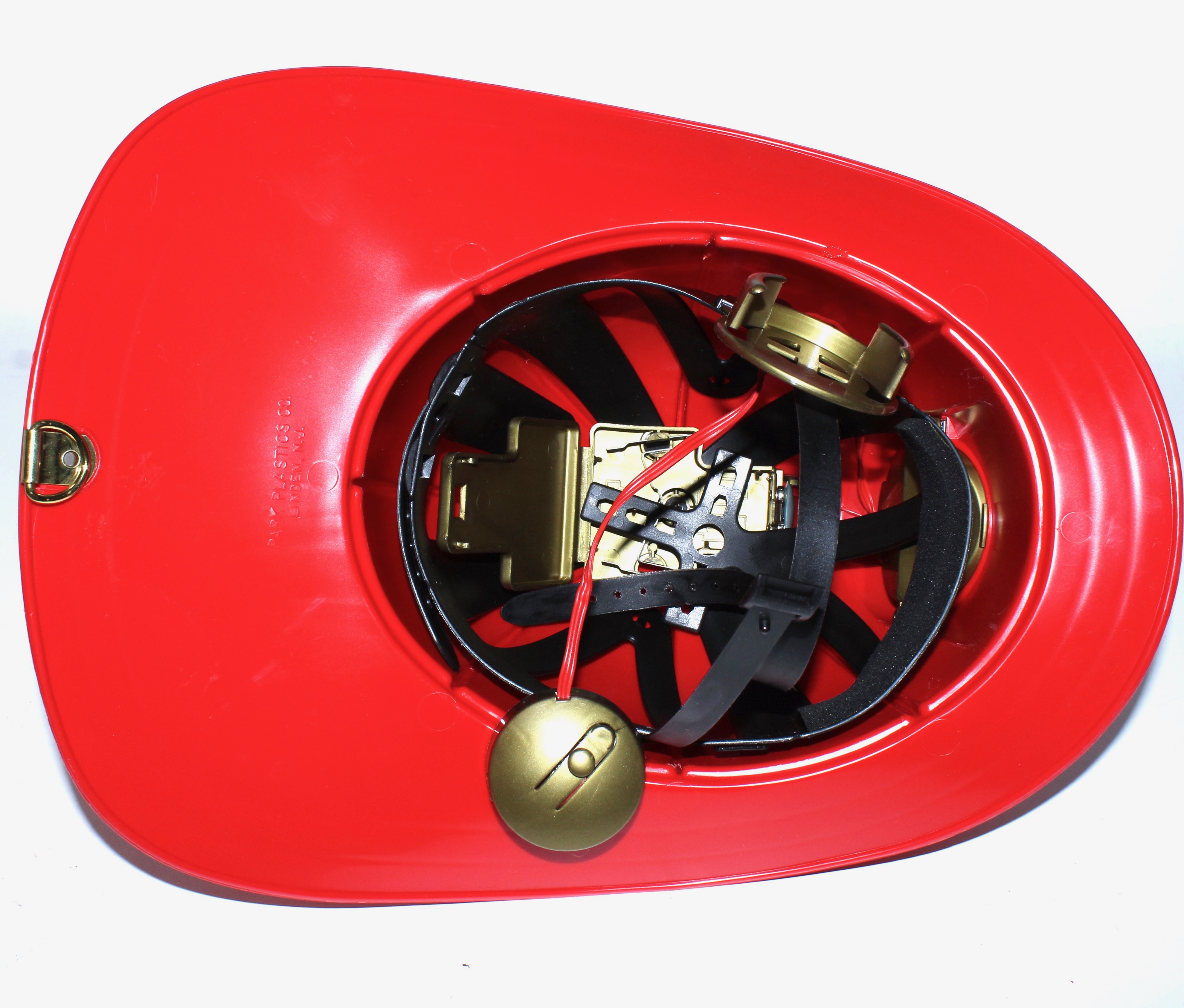 Vintage Texaco Fire Truck, Fire Hat, and Fuel Boat Replica