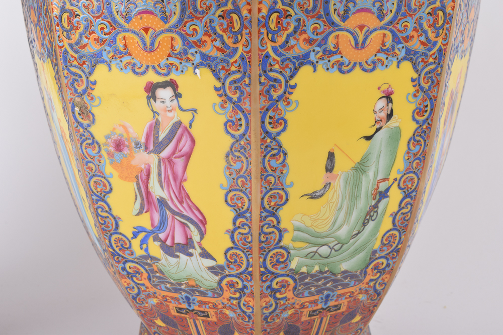 Chinese Ceramic vases with Figural Images