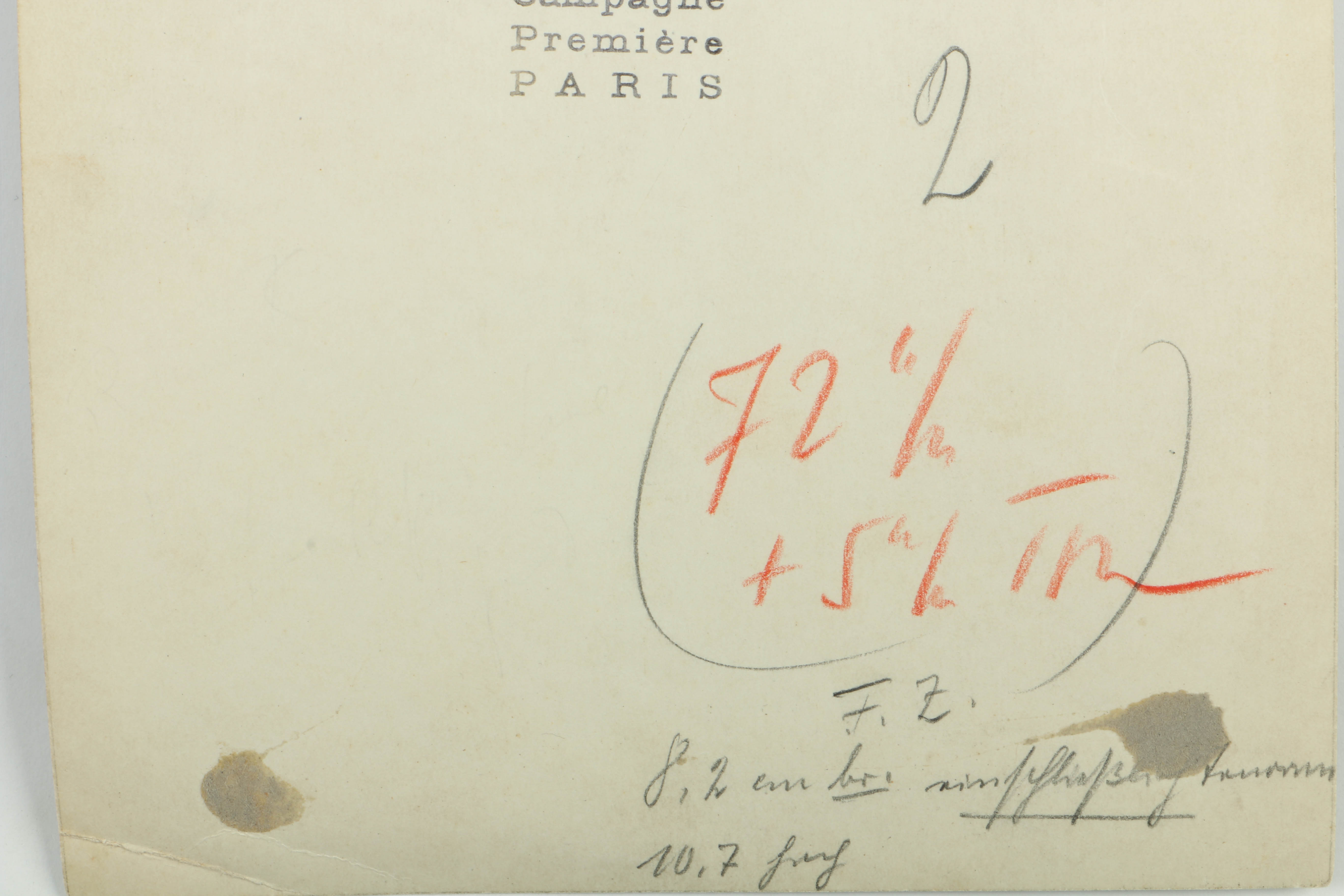 Man Ray 1922 Silver-Gelatin Rayograph from "Les champs délicieux"