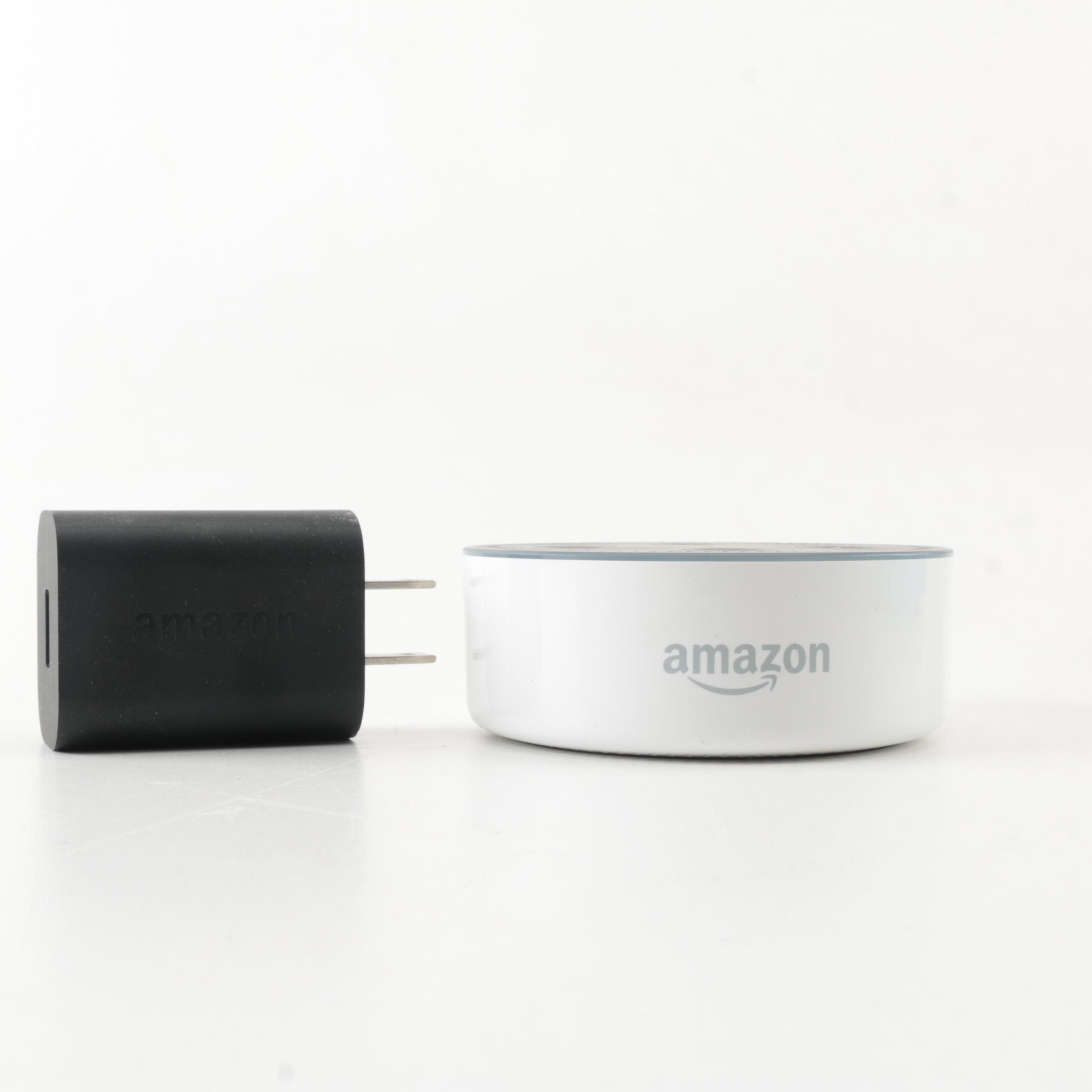 Amazon Echo Dot and WiFi Enabled Surge Protector