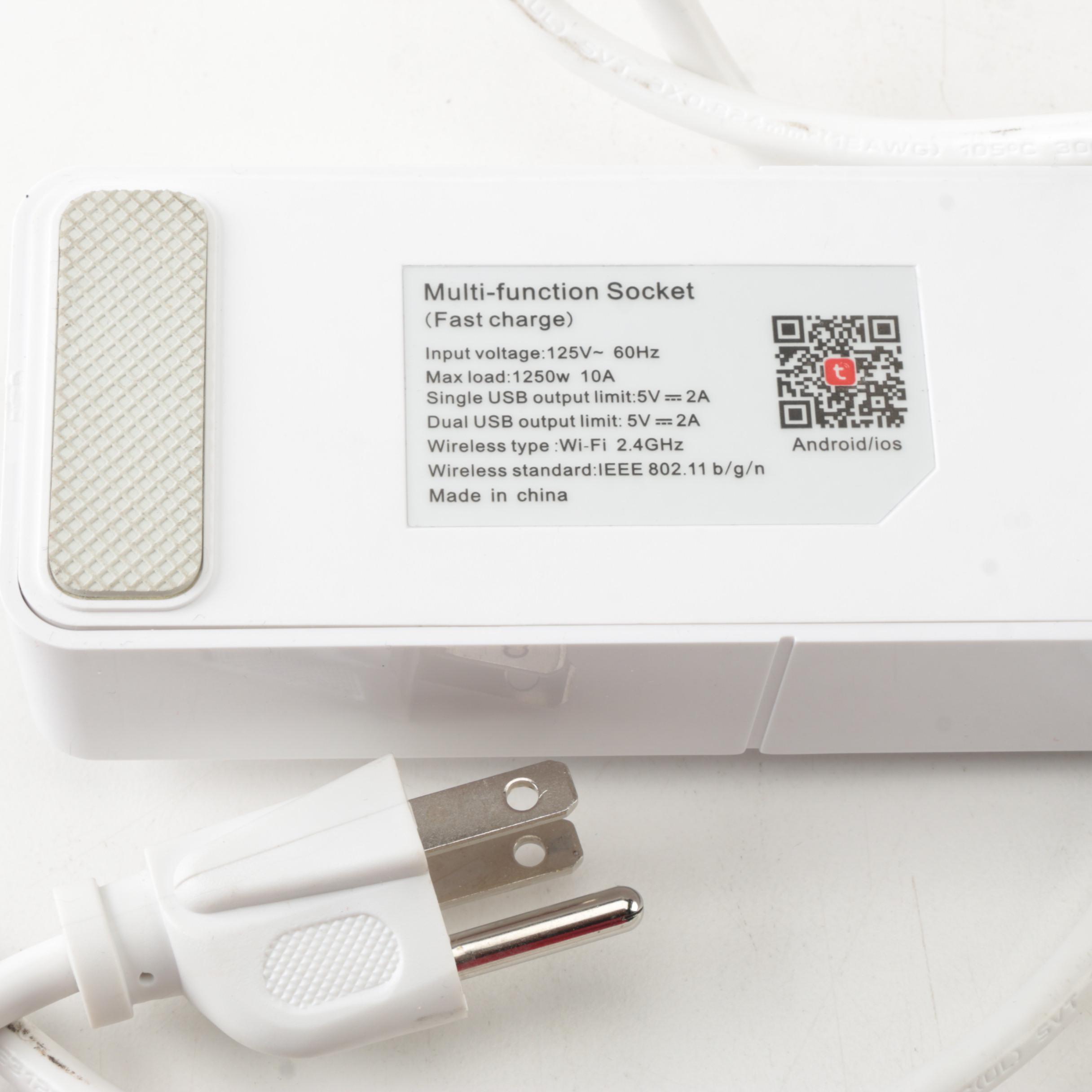 Amazon Echo Dot and WiFi Enabled Surge Protector