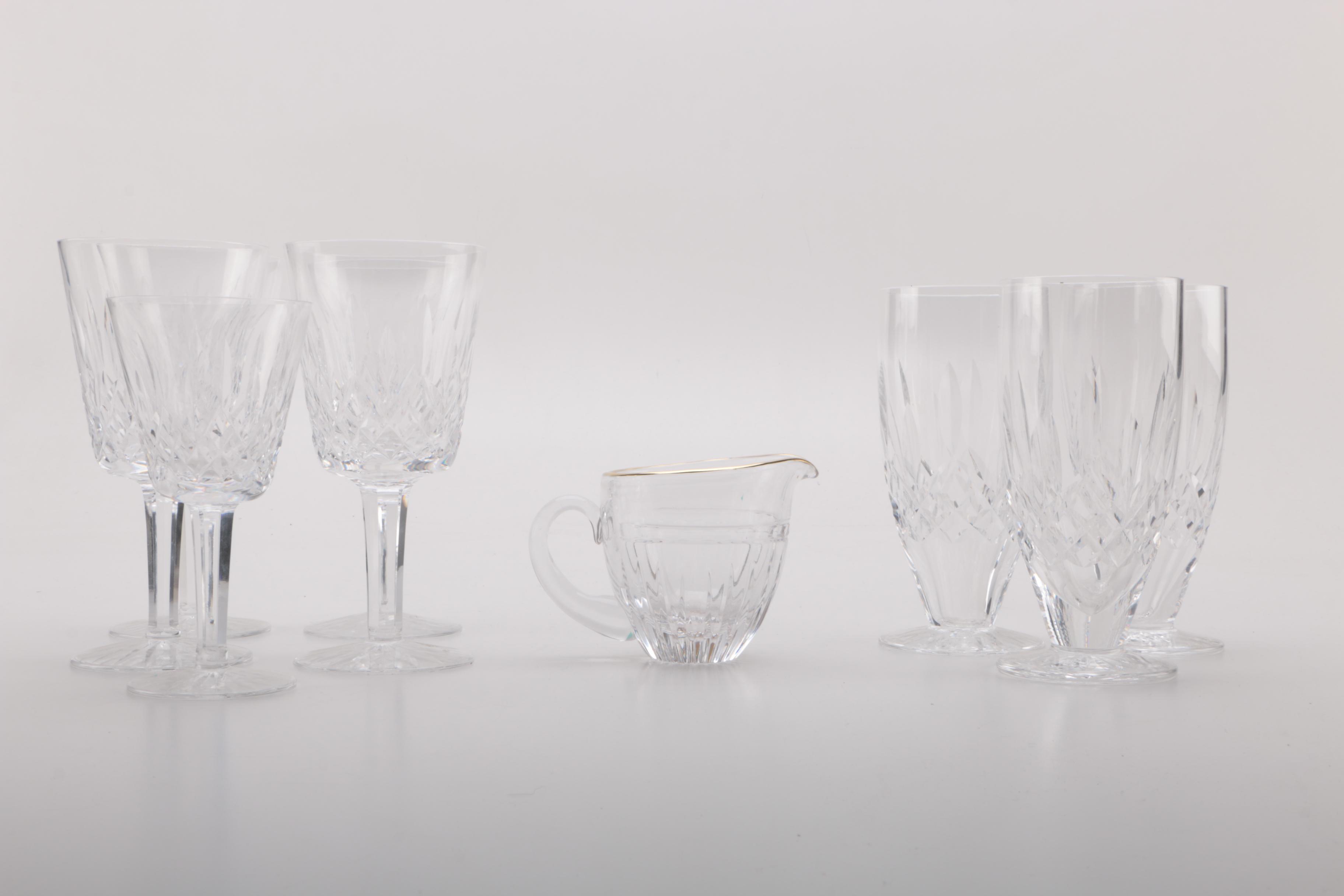 Waterford Crystal "Lismore" Glassware