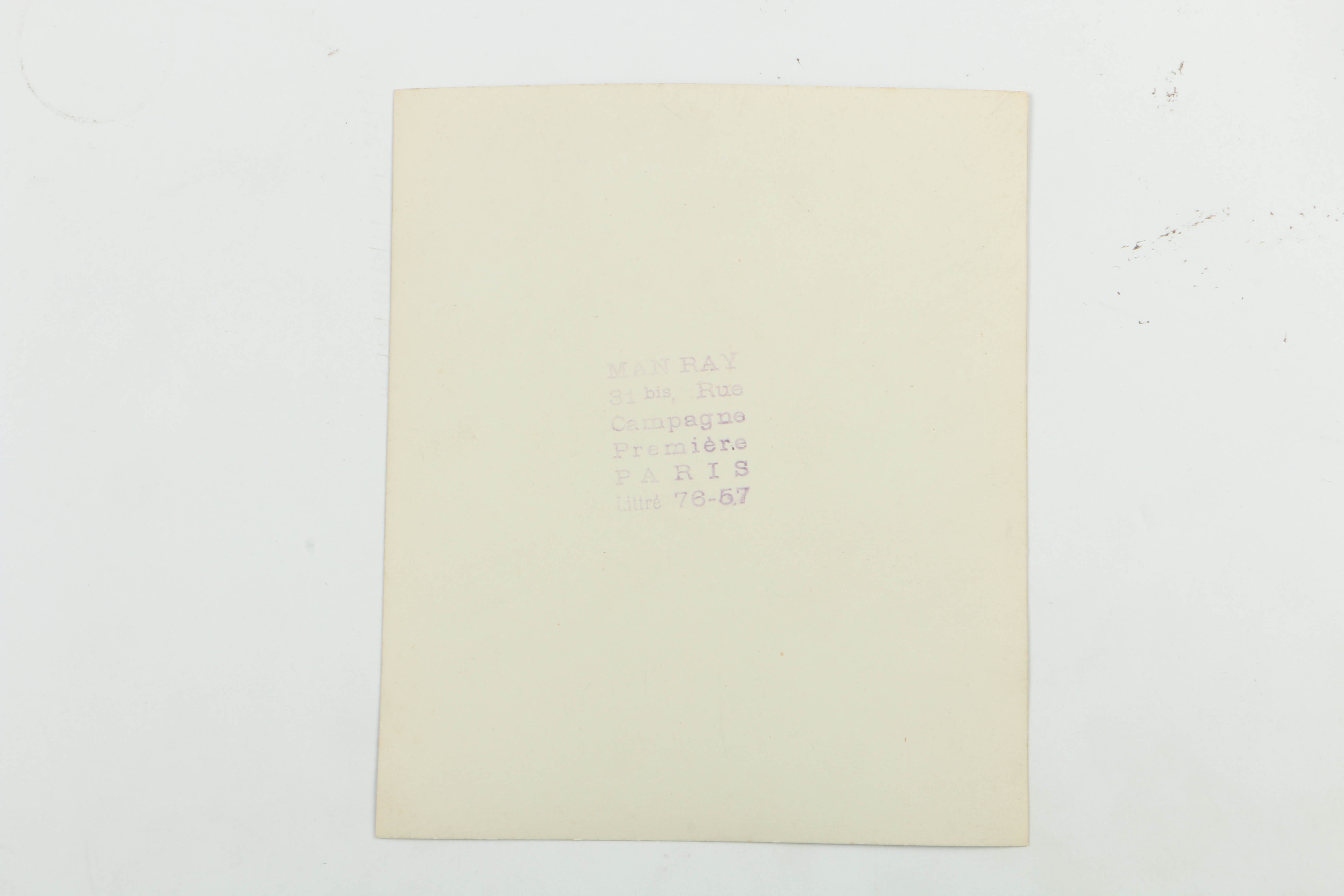 Man Ray 1928 Silver-Gelatin Rayograph