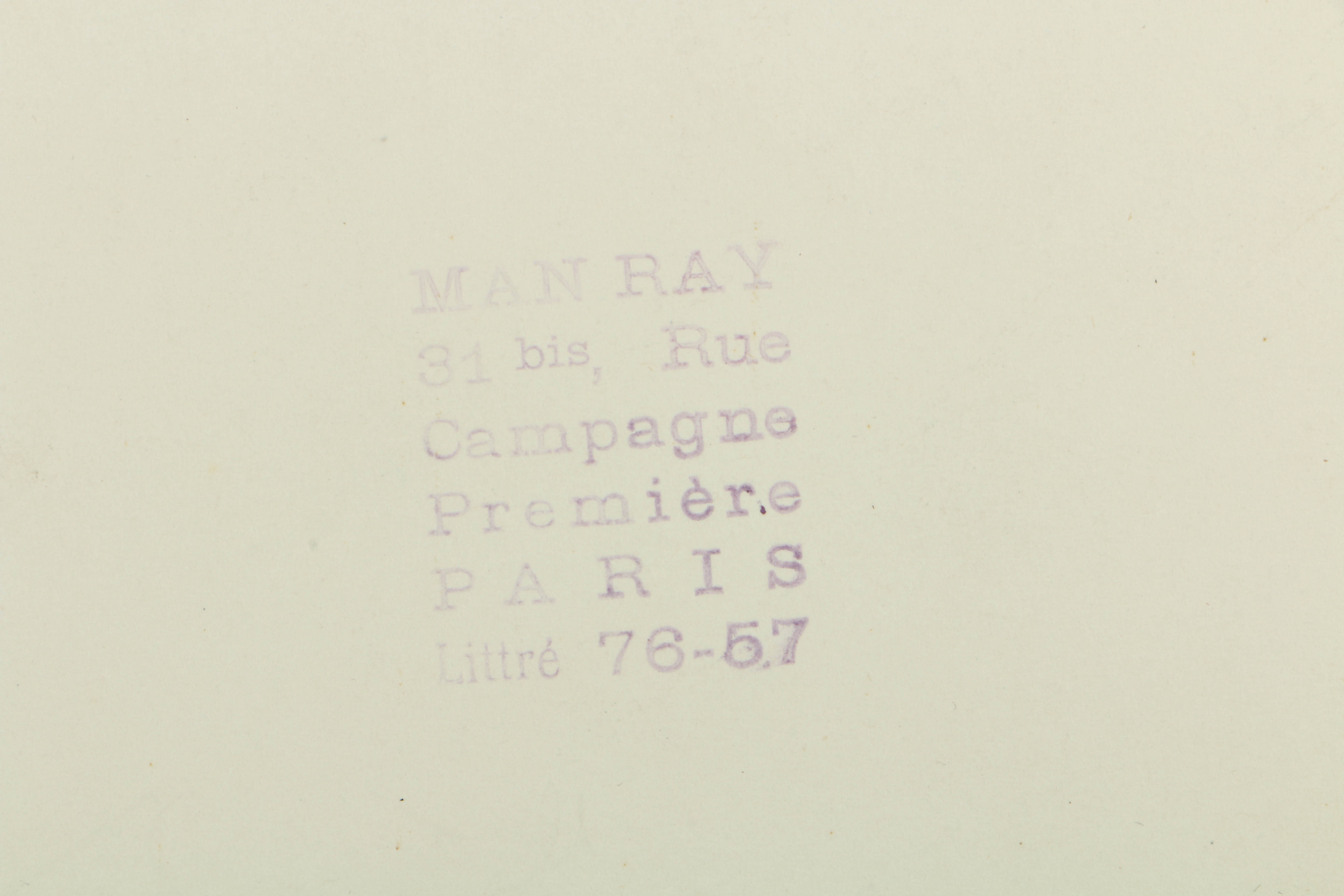 Man Ray 1928 Silver-Gelatin Rayograph