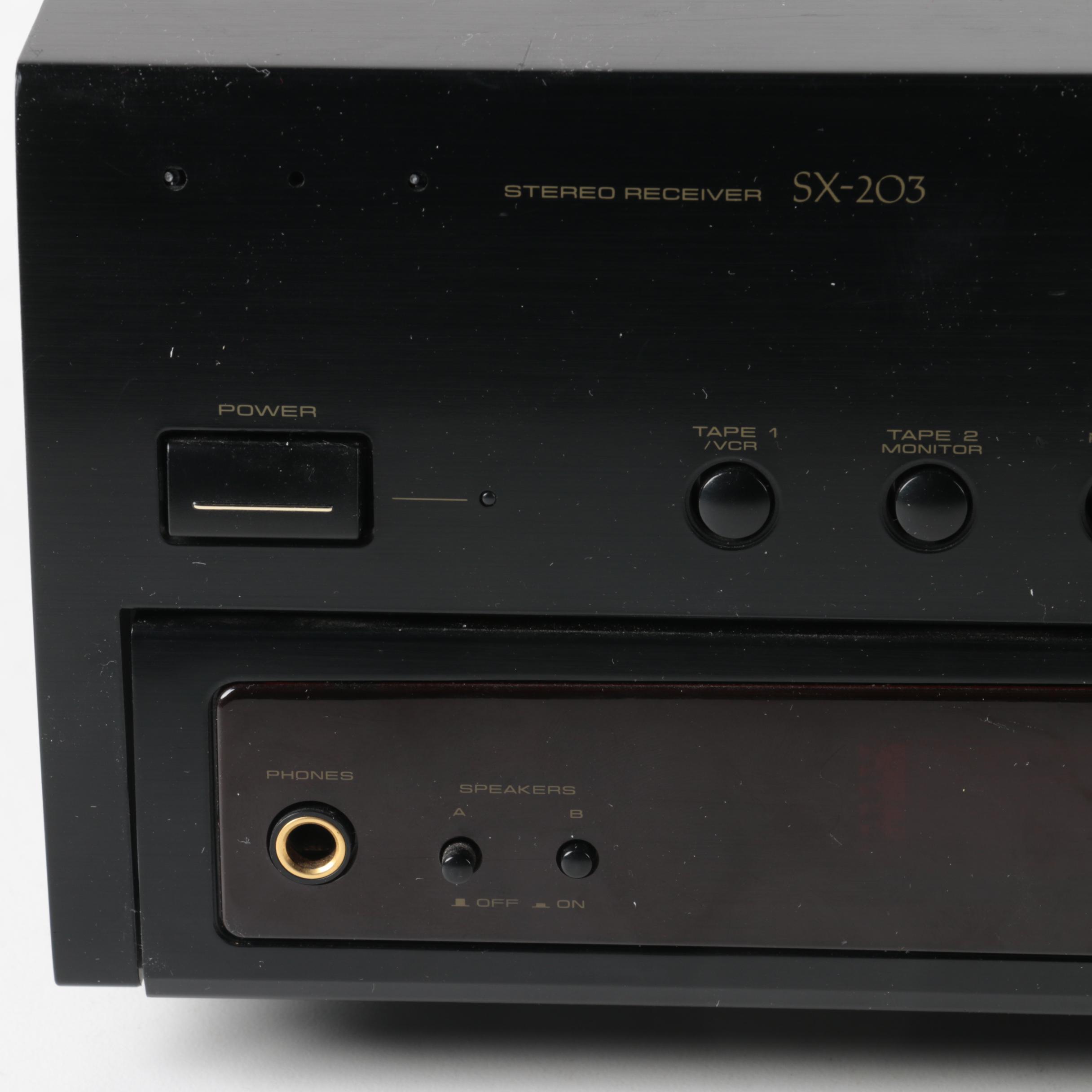 Pioneer SX-203 Stereo Receiver