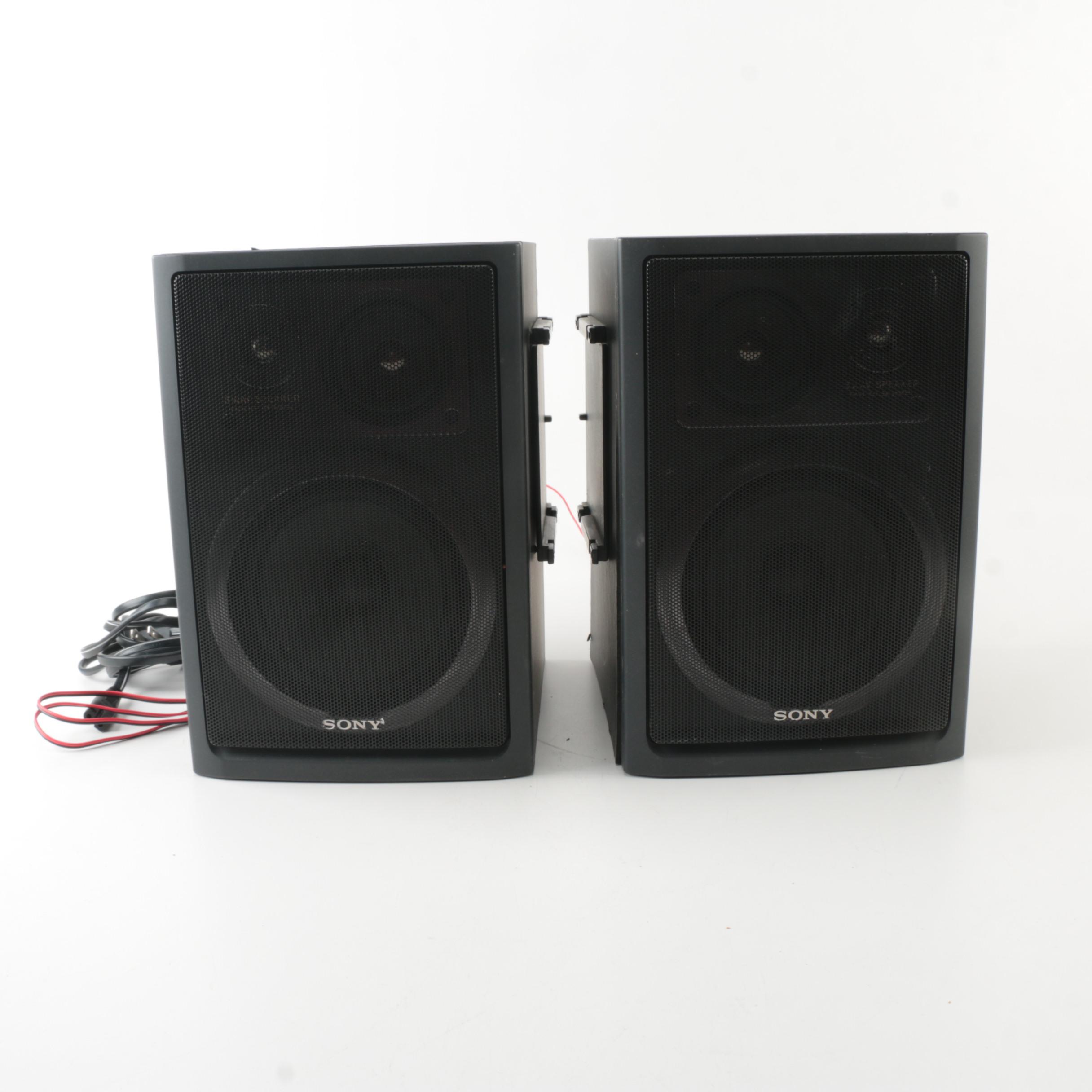 Sony SS-H77 Bookshelf Speakers