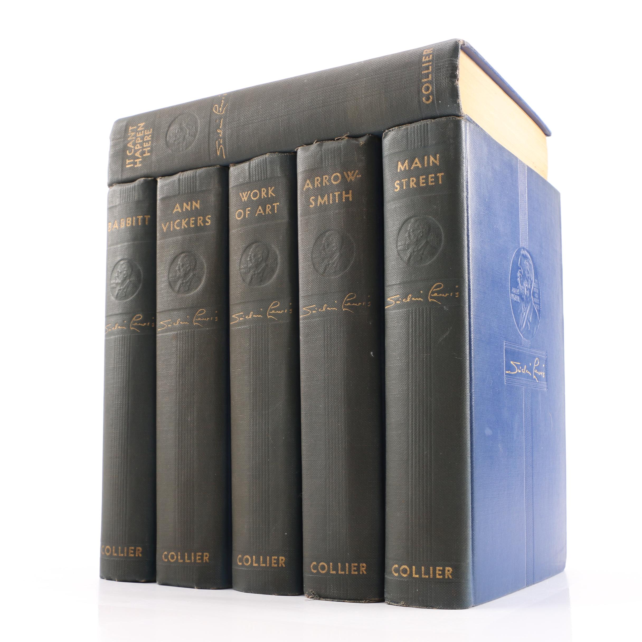 Six-Volume Set of Works by Sinclair Lewis